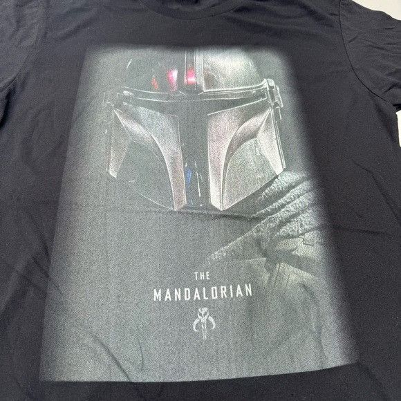 Star Wars NEW STAR WARS THE MANDALORIAN BLACK T-SHIRT SZ LARGE L Size US L / EU 52-54 / 3 - 2 Thumbnail