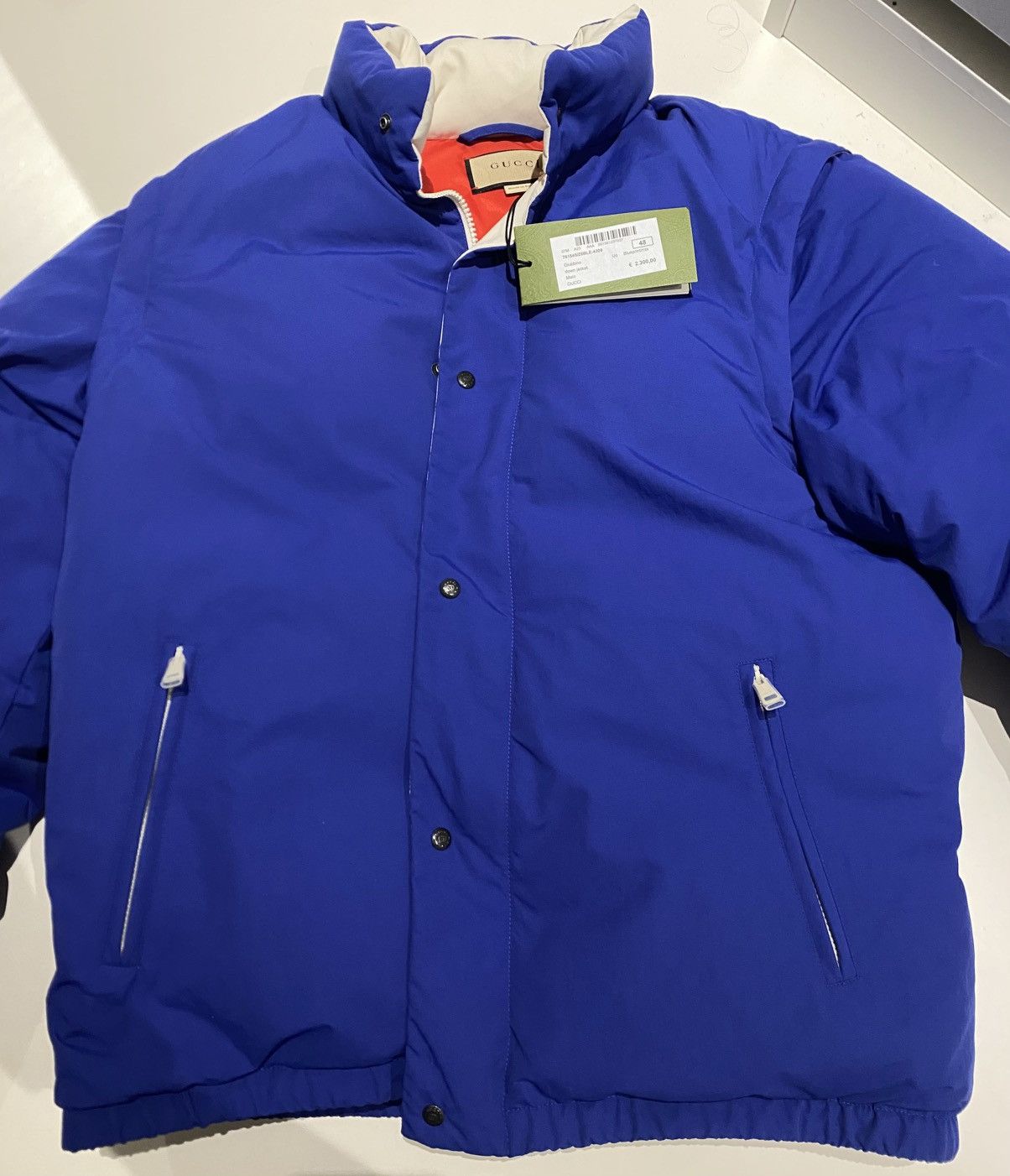 Gucci Gg Gucci down puffer jacket with detachable sleeves! Size US M / EU 48-50 / 2 - 3 Thumbnail