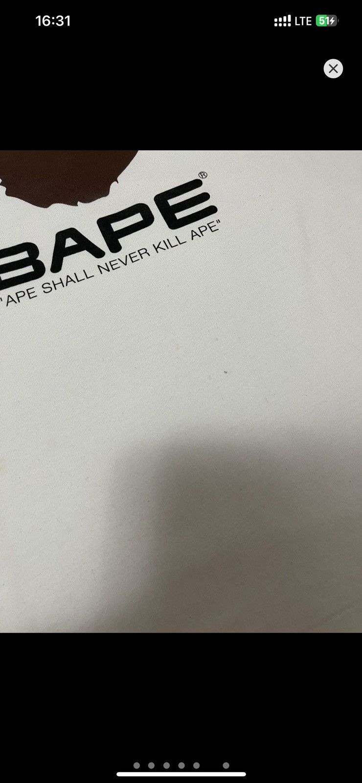 Bape Bape OG Classic Ape Head Logo Tee Size US S / EU 44-46 / 1 - 6 Thumbnail