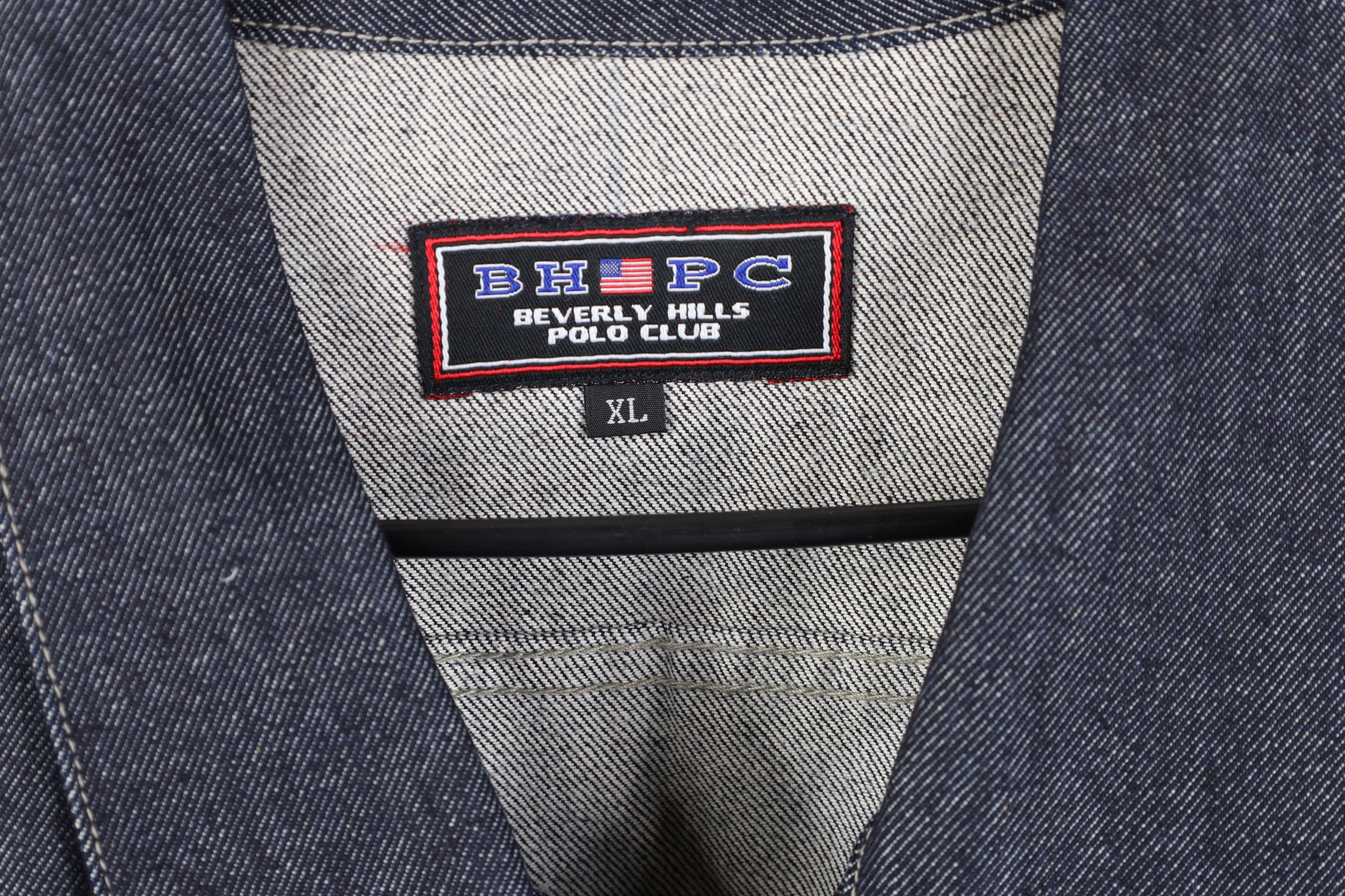 Vintage Deadstock Vintage 90s Y2K Streetwear Trucker Jacket Indigo Size US XL / EU 56 / 4 - 6 Thumbnail