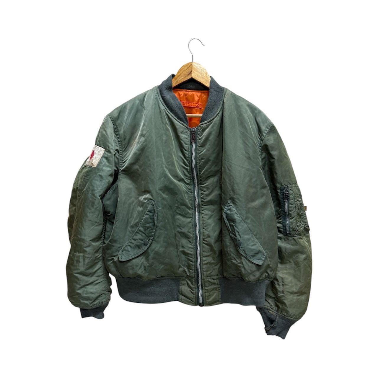 80s〜90s B-15D short flight jacket Alpha Industries × Buzz Rickson's × Vintage Vintage 80s 90s