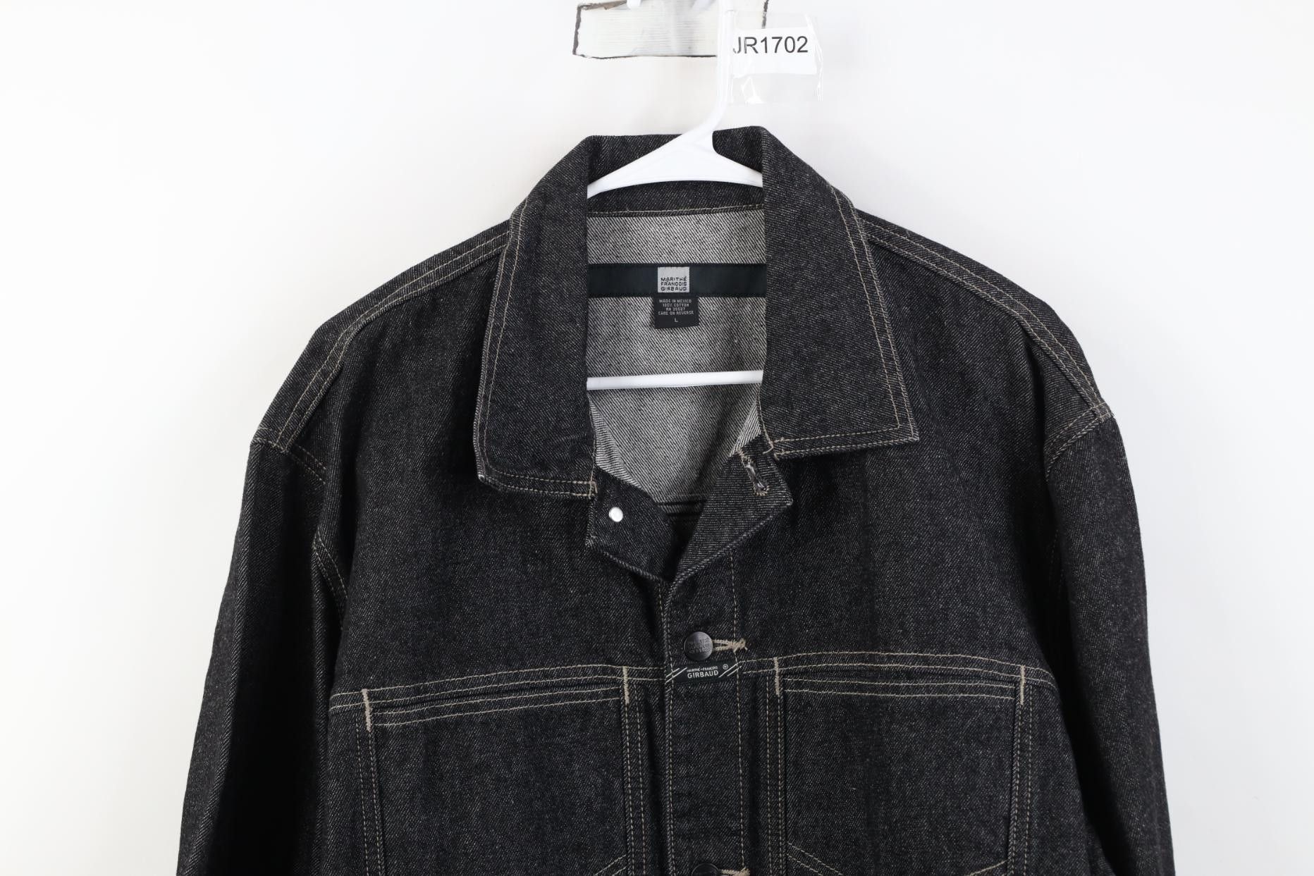 Marithe + Francois Girbaud Deadstock Vintage 90s Marithe Francois Girbaud Denim Jacket Size US L / EU 52-54 / 3 - 2 Thumbnail