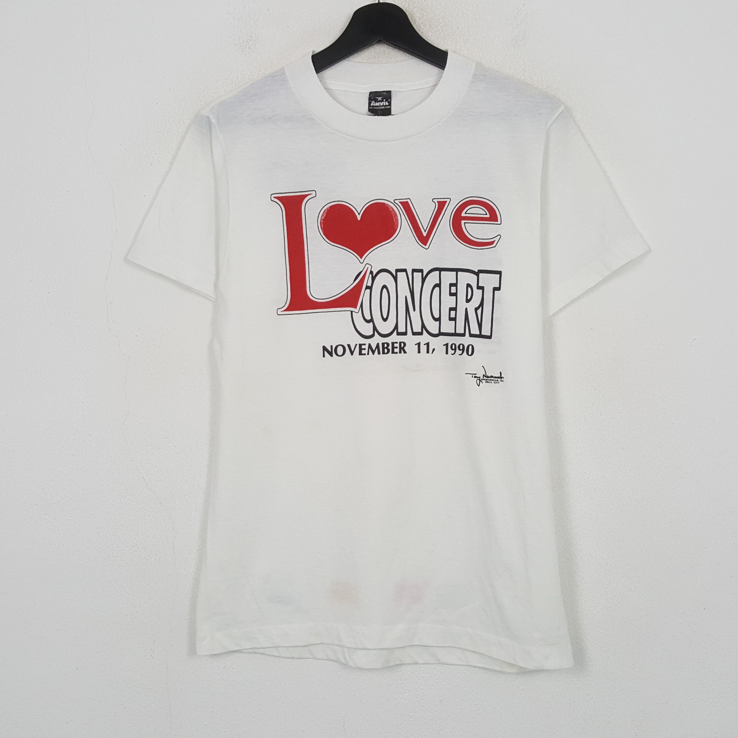 Anvil Love Concert 1990 Vintage Tour Tshirt RR29 Size US S / EU 44-46 / 1 - 1 Thumbnail