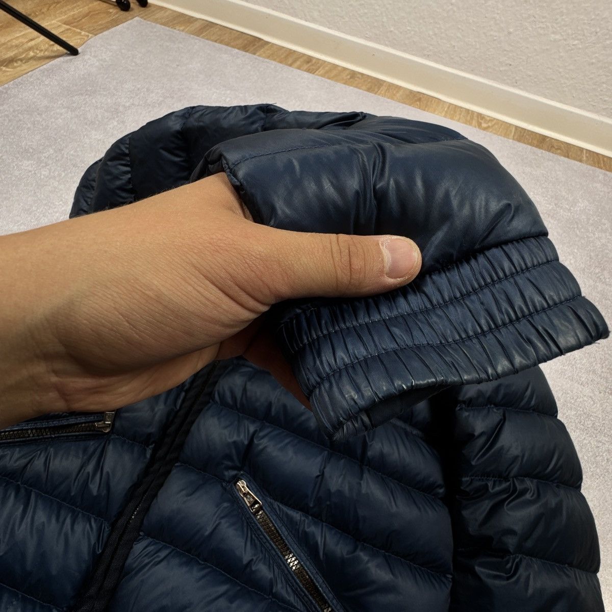 Moncler Men`s Moncler Norbert Blue Nylon Puffer Jacker Size 5 / L-XL Size US L / EU 52-54 / 3 - 22 Thumbnail