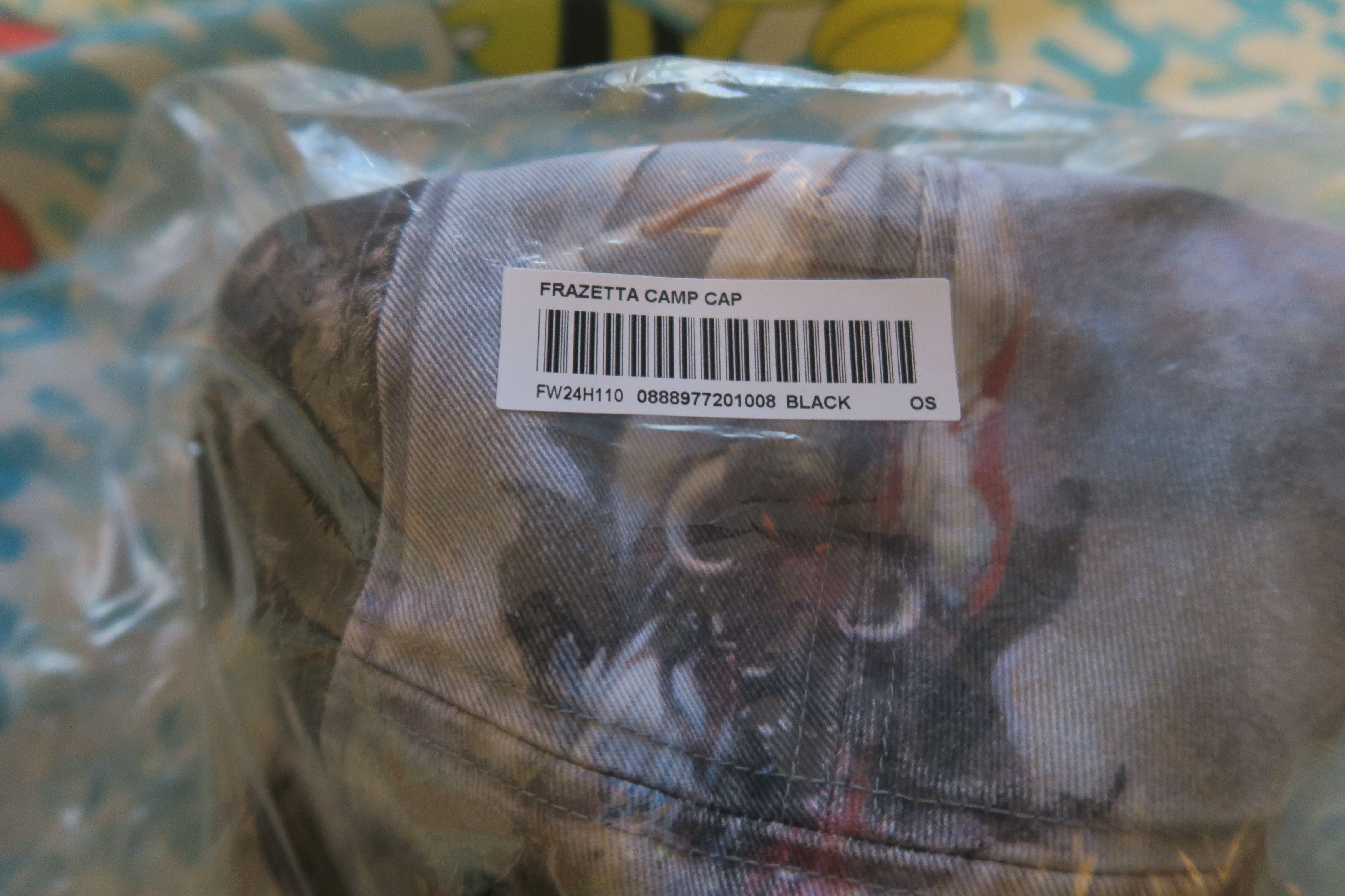 Supreme Supreme Frank Frazetta Camp Cap Black Size ONE SIZE - 3 Thumbnail