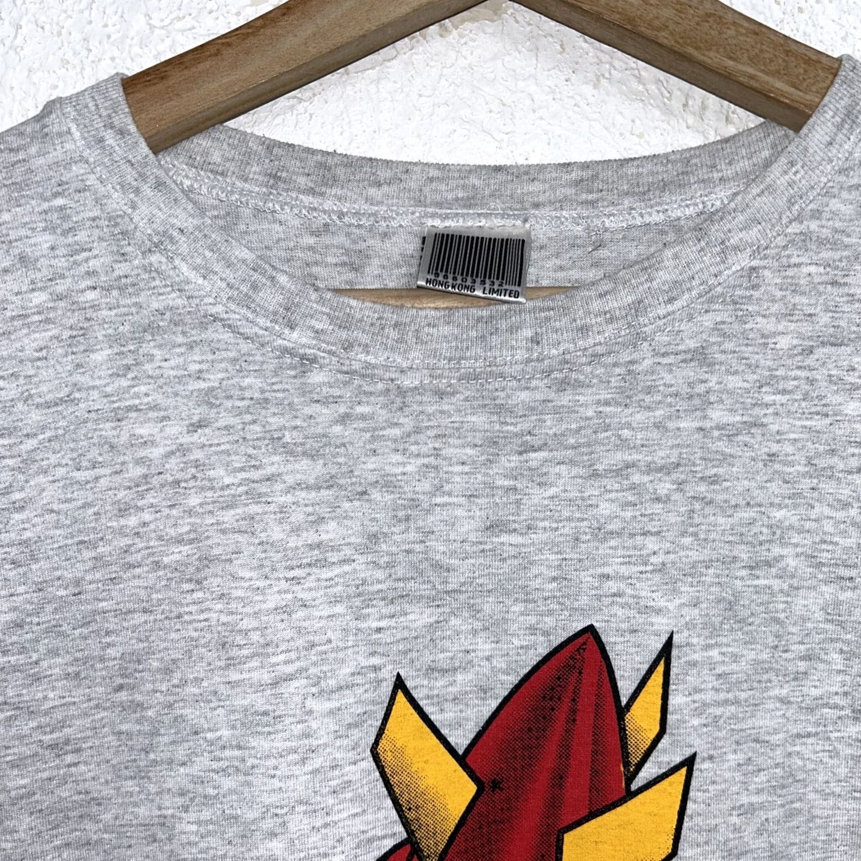 Vintage VINTAGE Voltes V Tee Gray T-Shirt Short Sleeve Size Large Mens Voltes V Graphic Print Tee Anime Hype Vintage Fashion Streetwear 90s Mech Shirt Size US L / EU 52-54 / 3 - 5 Thumbnail