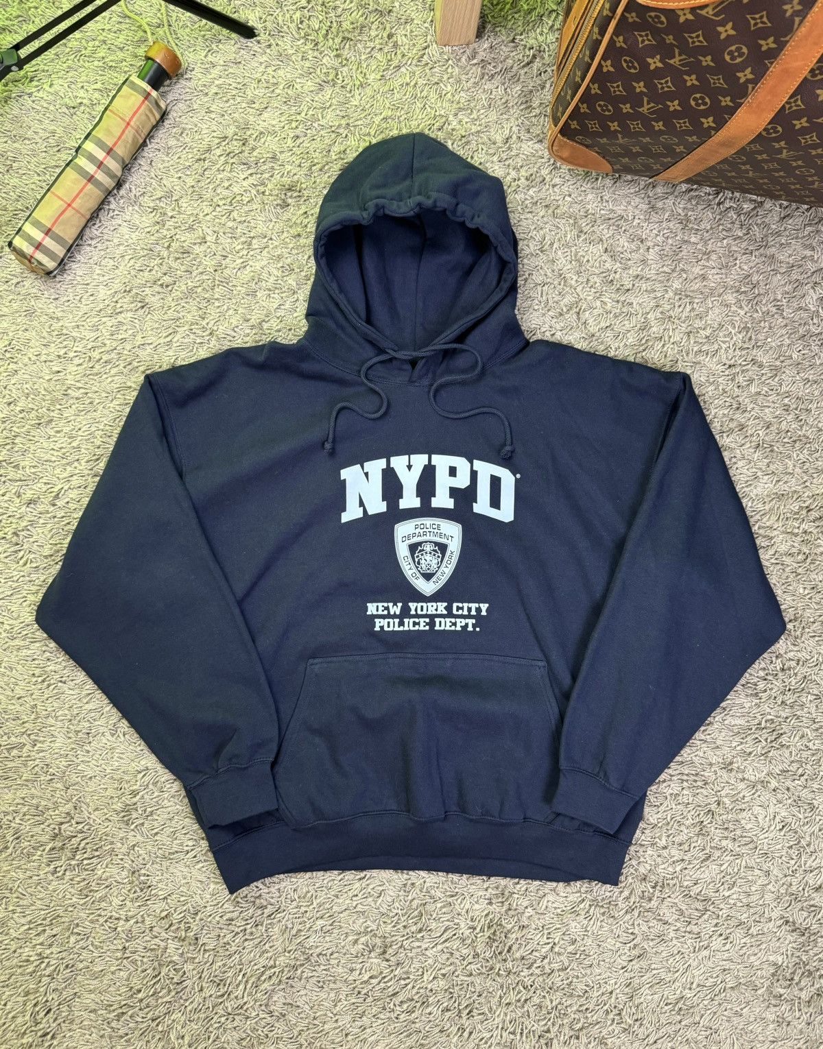 Other Vintage hoodie NYPD New York Police original item Size US XL / EU 56 / 4 - 1 Thumbnail