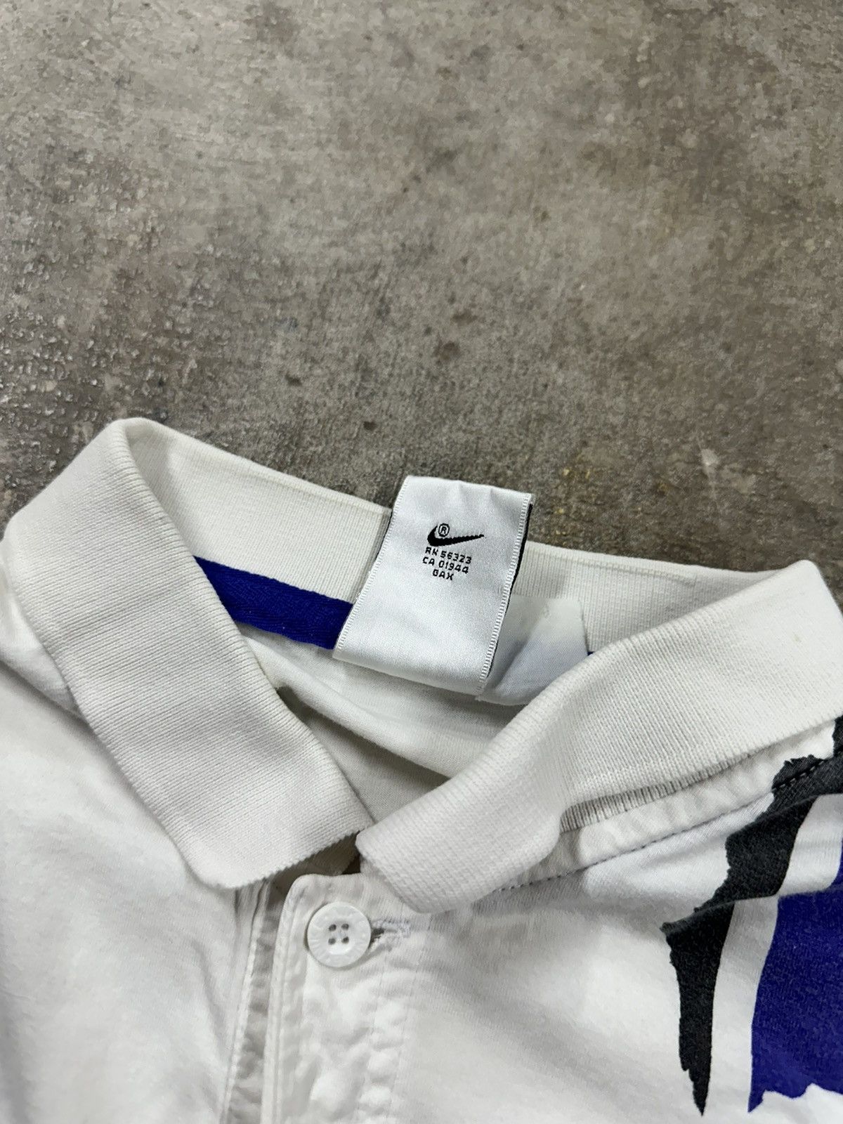 Nike Vintage 90s Nike Challenge Court Agassi Polo T-Shirt Size US M / EU 48-50 / 2 - 12 Thumbnail