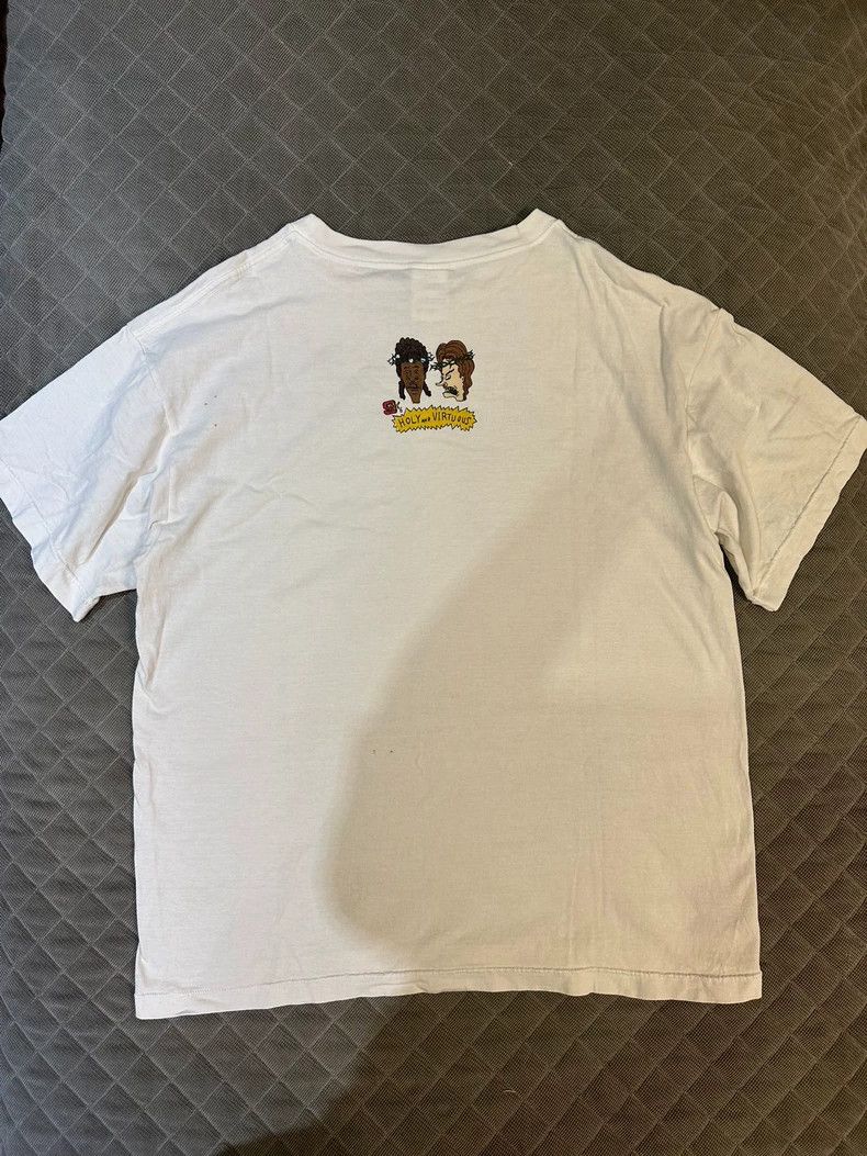 Saint Michael Saint Michael Co-branded white printed short sleeves Size US L / EU 52-54 / 3 - 6 Thumbnail