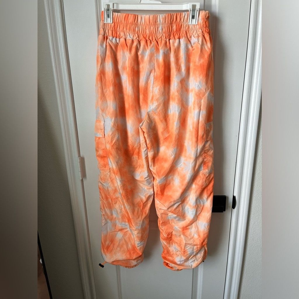 Forever 21 Orange Tie Dye Pants - L Size 31" - 5 Thumbnail