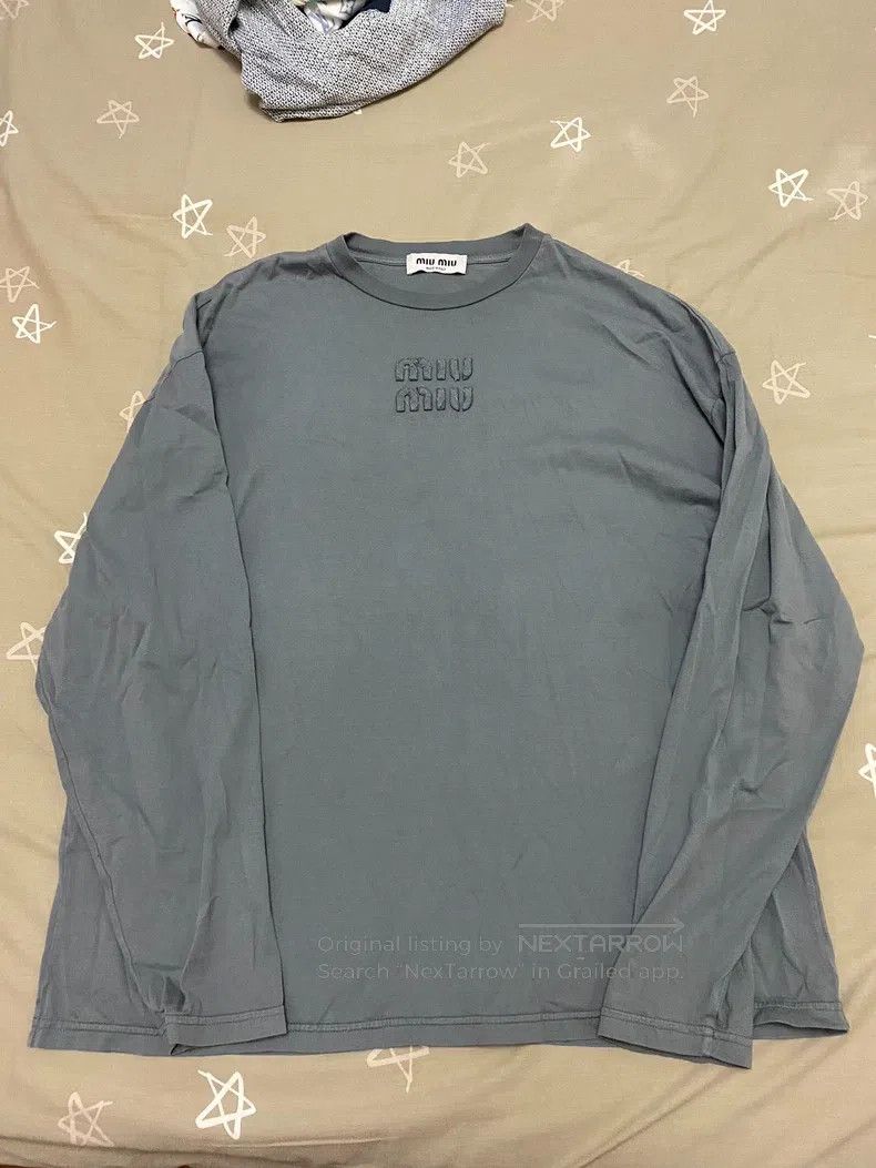 Miu Miu Miu Miu Size s Jacket long sleeve Size S / US 4 / IT 40 - 1 Thumbnail