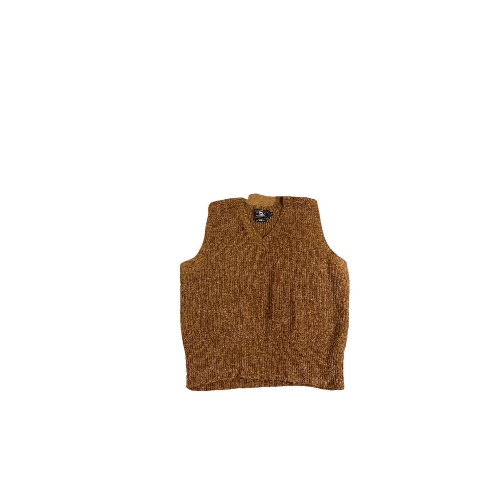 RRL Ralph Lauren Vintage RRL Ralph Lauren Double R 100% Lambswool Sweater Ves Size US L / EU 52-54 / 3 - 1 Thumbnail