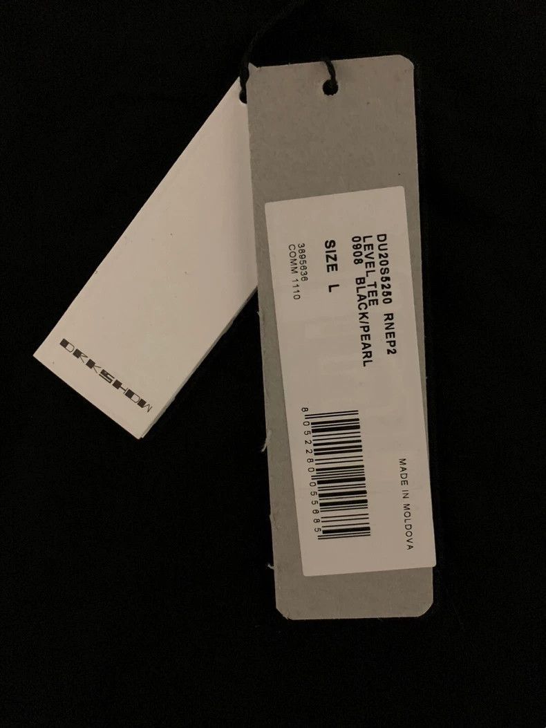 Rick Owens Drkshdw rick owens drkshdw short sleeve t-shirt-2508 Size US L / EU 52-54 / 3 - 8 Thumbnail