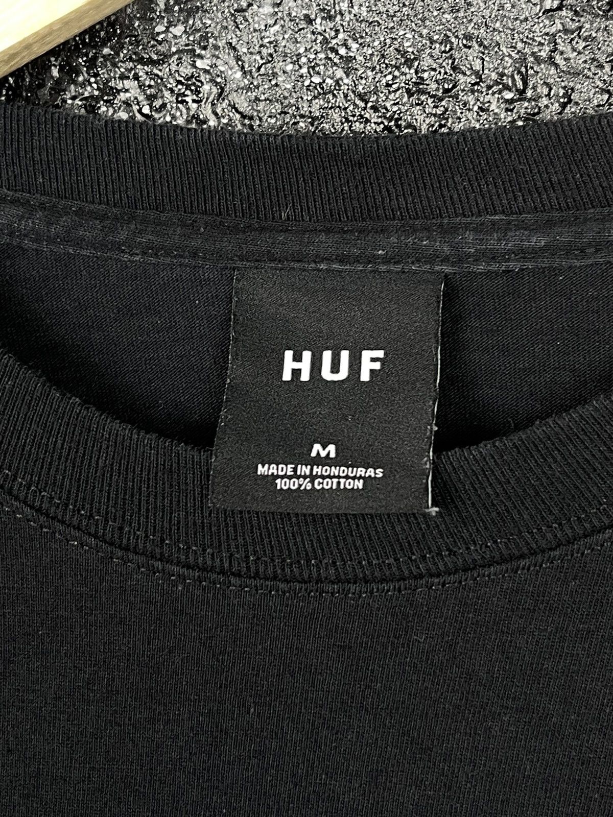 Huf HUF Worldwide Atelier Black Long Sleeve T-Shirt Men’s Size M Size US M / EU 48-50 / 2 - 8 Thumbnail