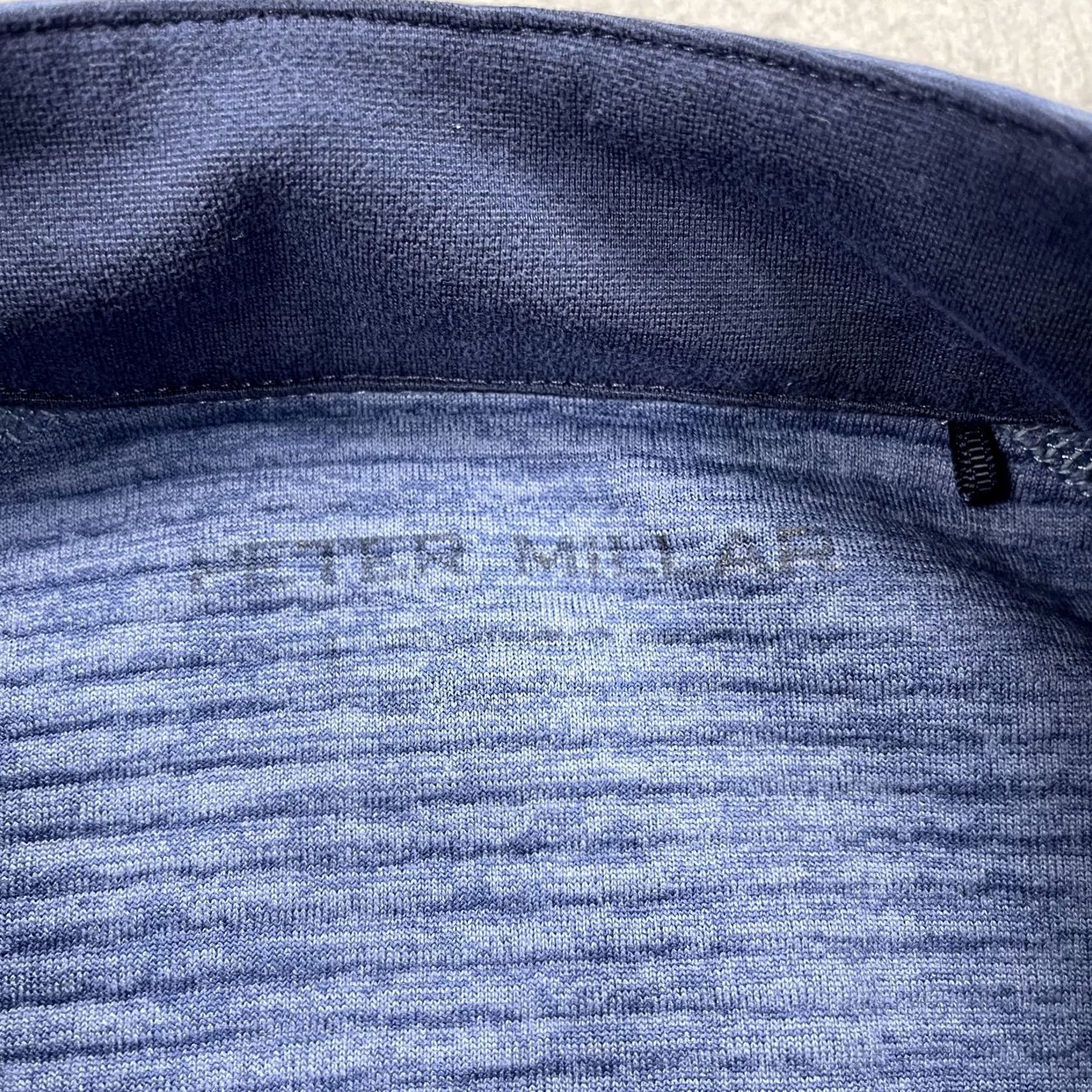 Peter Millar Peter Millar Golf Jacket Mens L Blue 1/4 Zip Logo Activewear Pullover Size US L / EU 52-54 / 3 - 4 Thumbnail