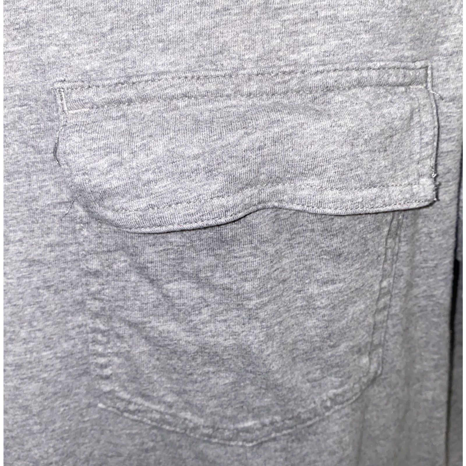 Duluth Trading Company Duluth Trading Co Mens Gray Spillfighter Longtail T-Shirt Size M White Cotton Short Sleeve Regular Shirt Men Size US M / EU 48-50 / 2 - 3 Thumbnail