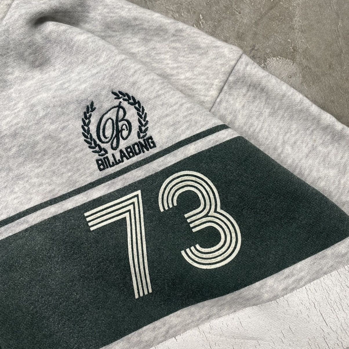 Billabong × Vintage y2k Billabong 73 Surf Zipped Up Size US L / EU 52-54 / 3 - 3 Thumbnail