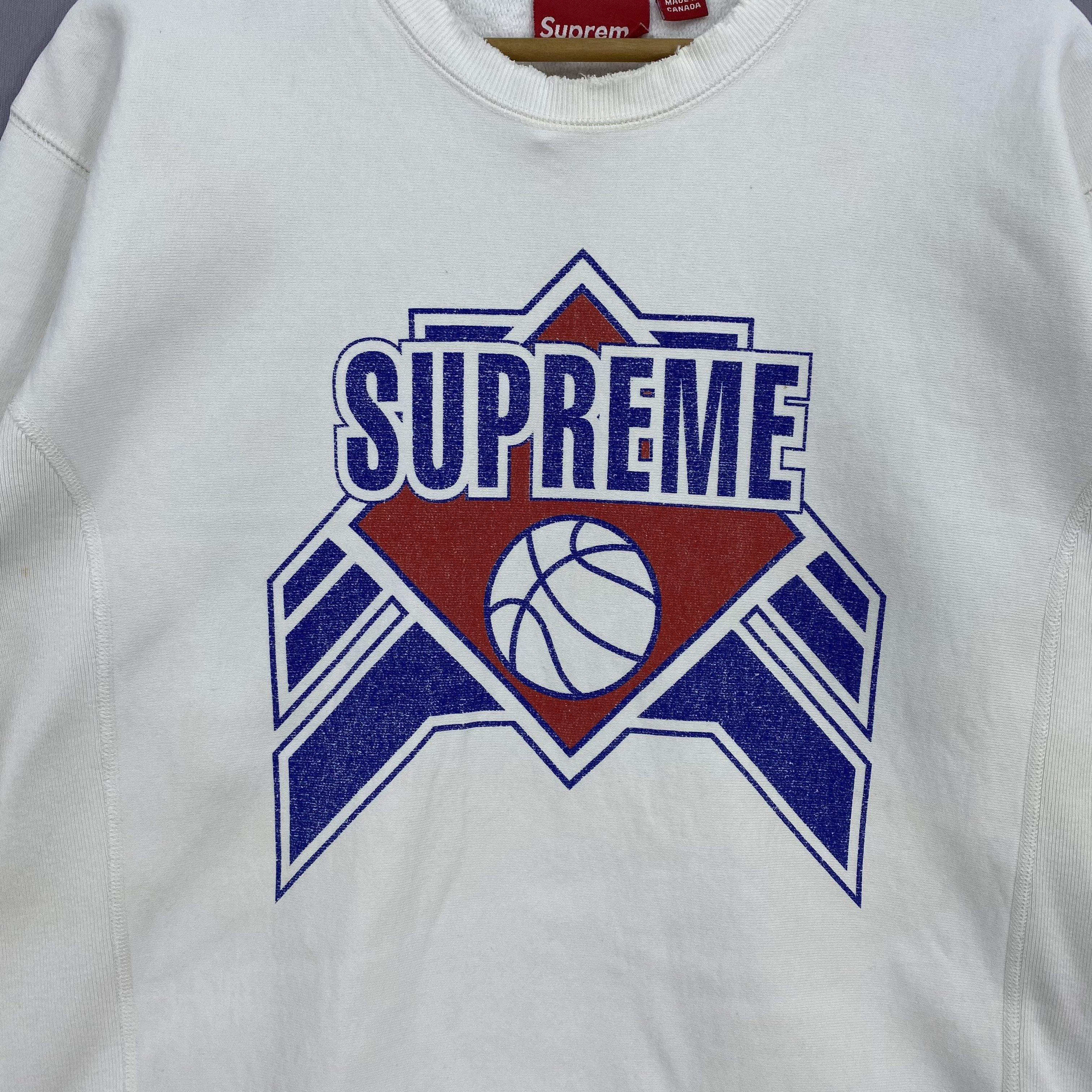 Supreme Vintage Supreme Patrick Ewing Y2K Basketball Sweatshirt Size US M / EU 48-50 / 2 - 3 Thumbnail