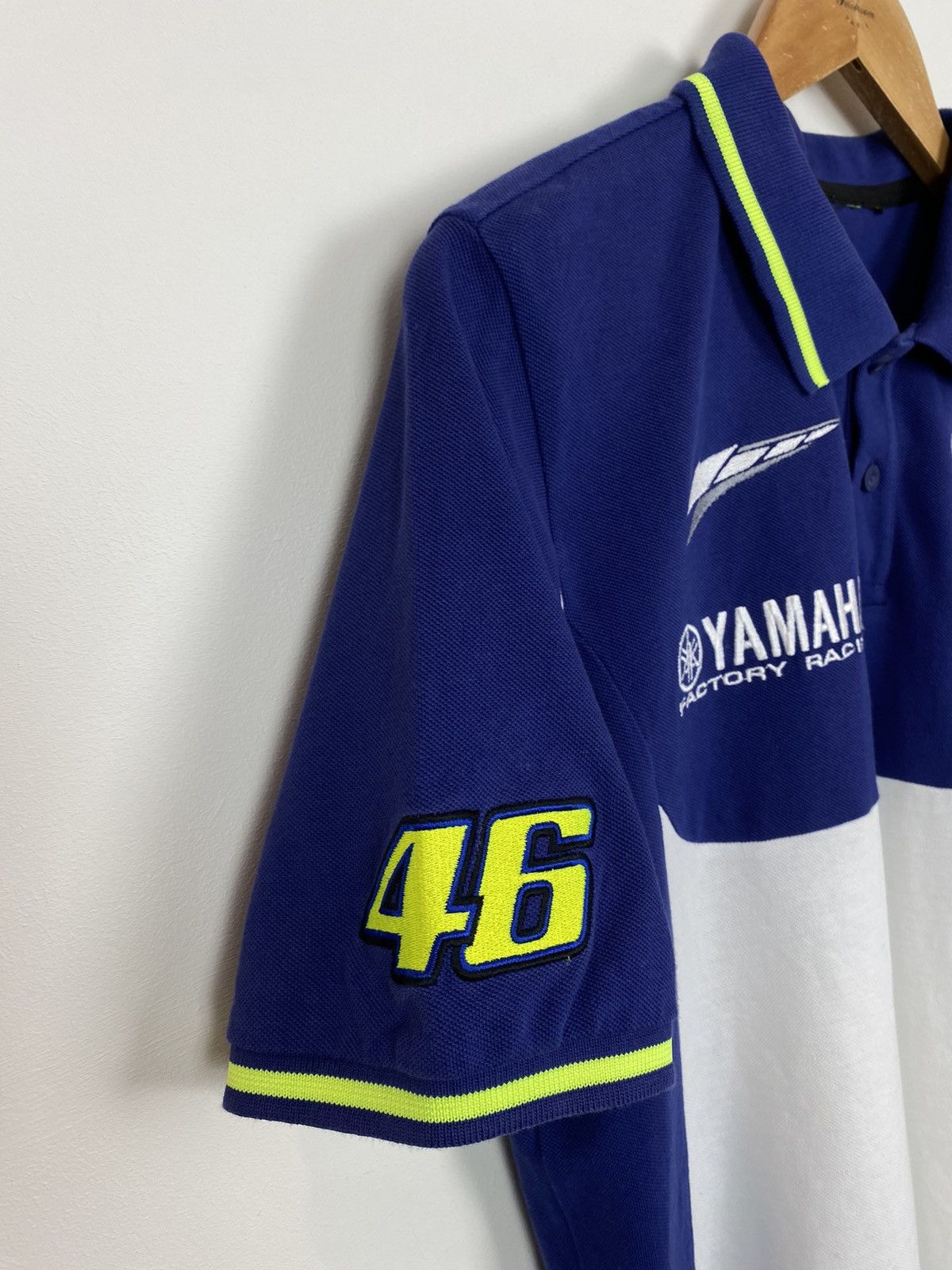 Other Powersport Yamaha #46 Racing Shirt Jersey Motorcycle Size US XL / EU 56 / 4 - 3 Thumbnail