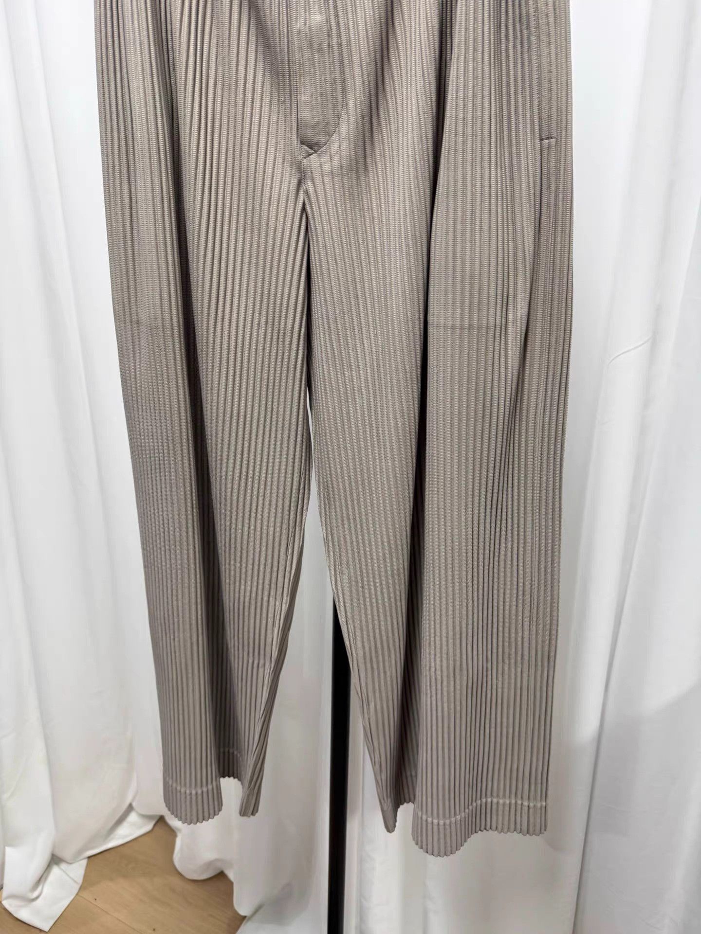 Issey Miyake Issey miyake men J159 Striped Relaxed Fit Trousers K20 Size US 29 - 3 Thumbnail