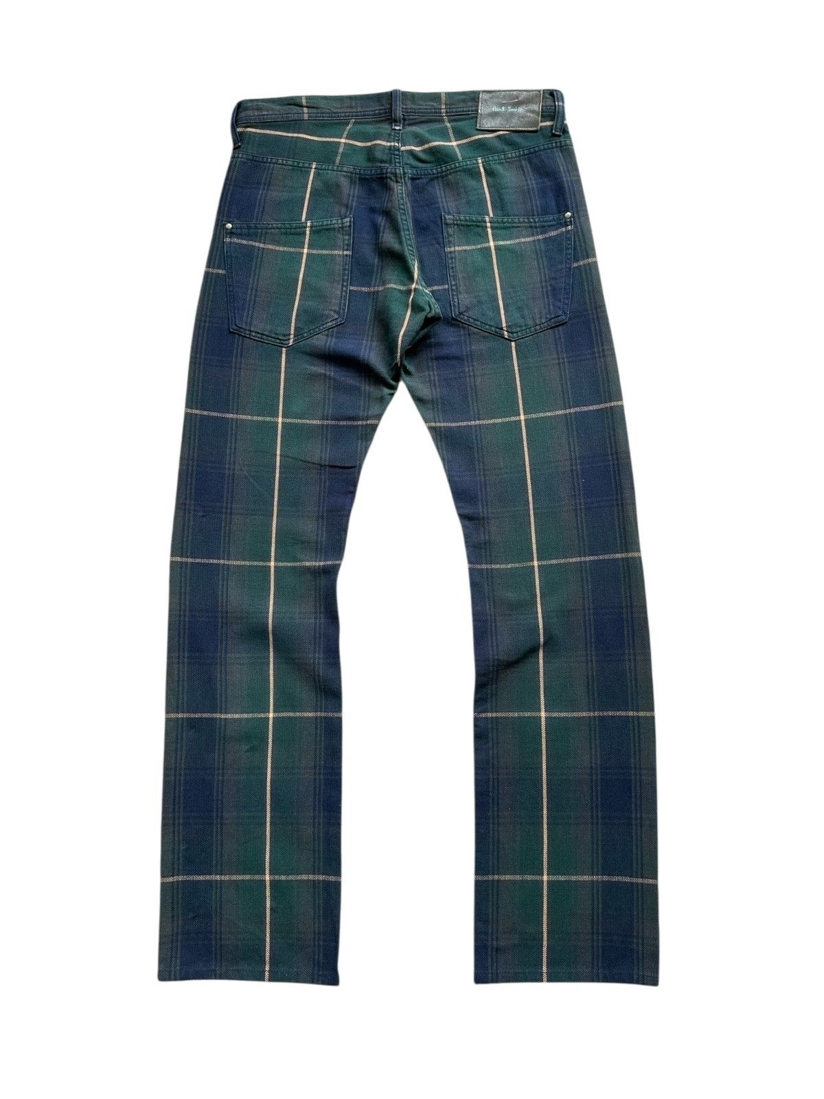 00’s Paul Smith Green Label Japan made plaid jeans