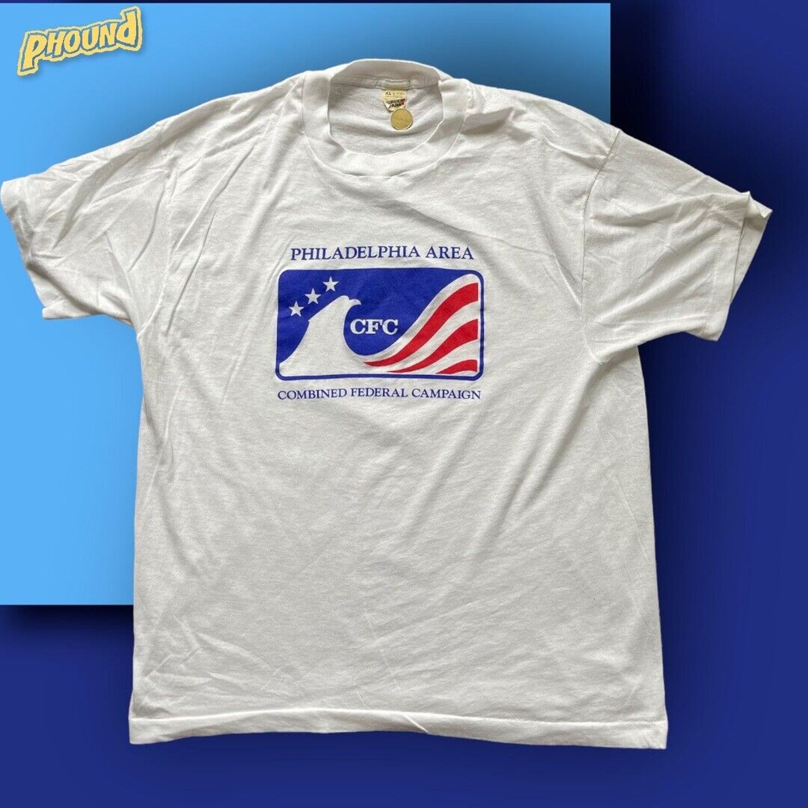 Other Vtg Screen Stars Combined Federal Campaign CFC tshirt 90s XL Size US XL / EU 56 / 4 - 1 Thumbnail