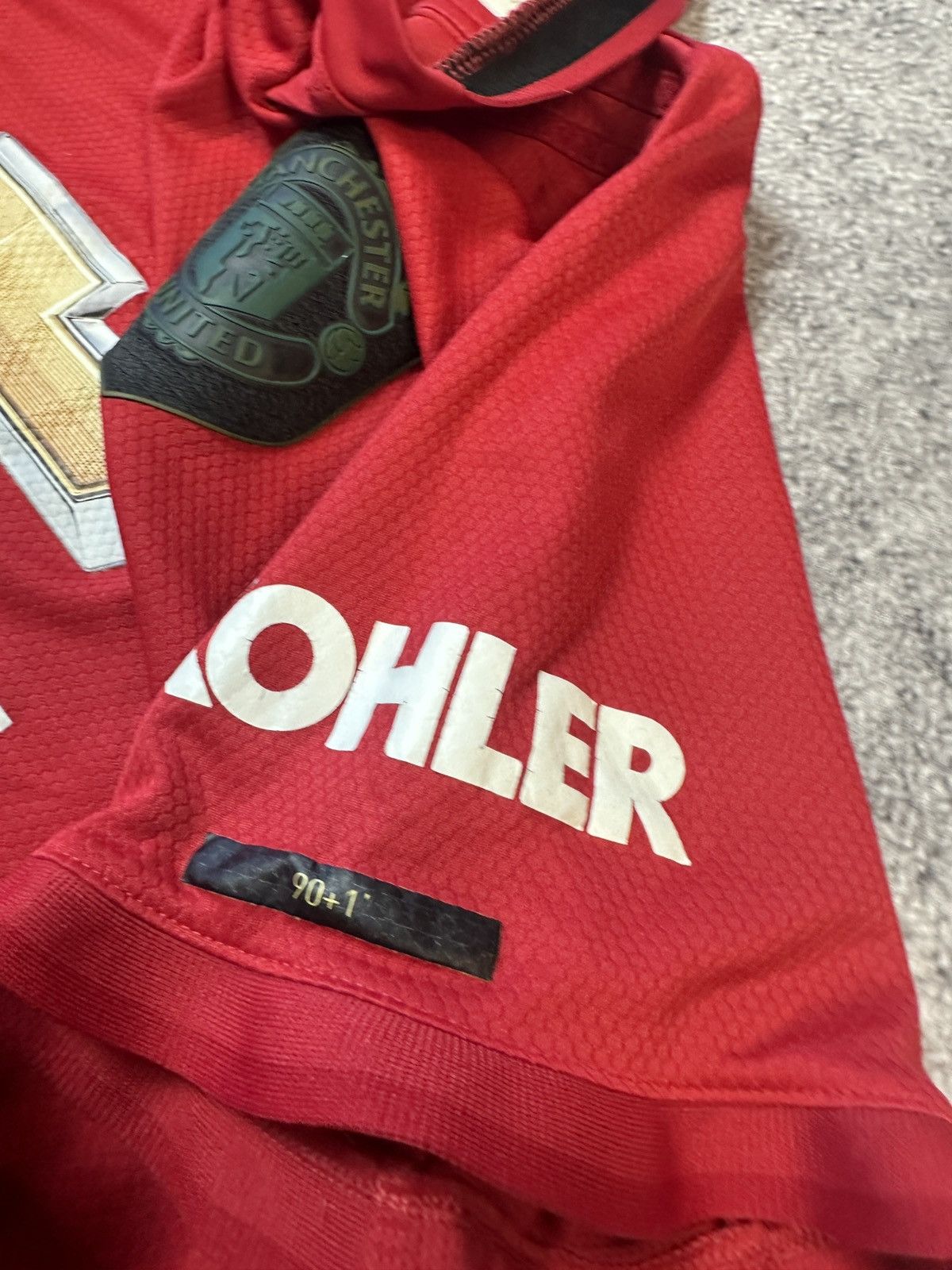 Adidas Adidas Manchester United Soccer Jersey Blokecore XL 19/20 Size US XL / EU 56 / 4 - 7 Thumbnail