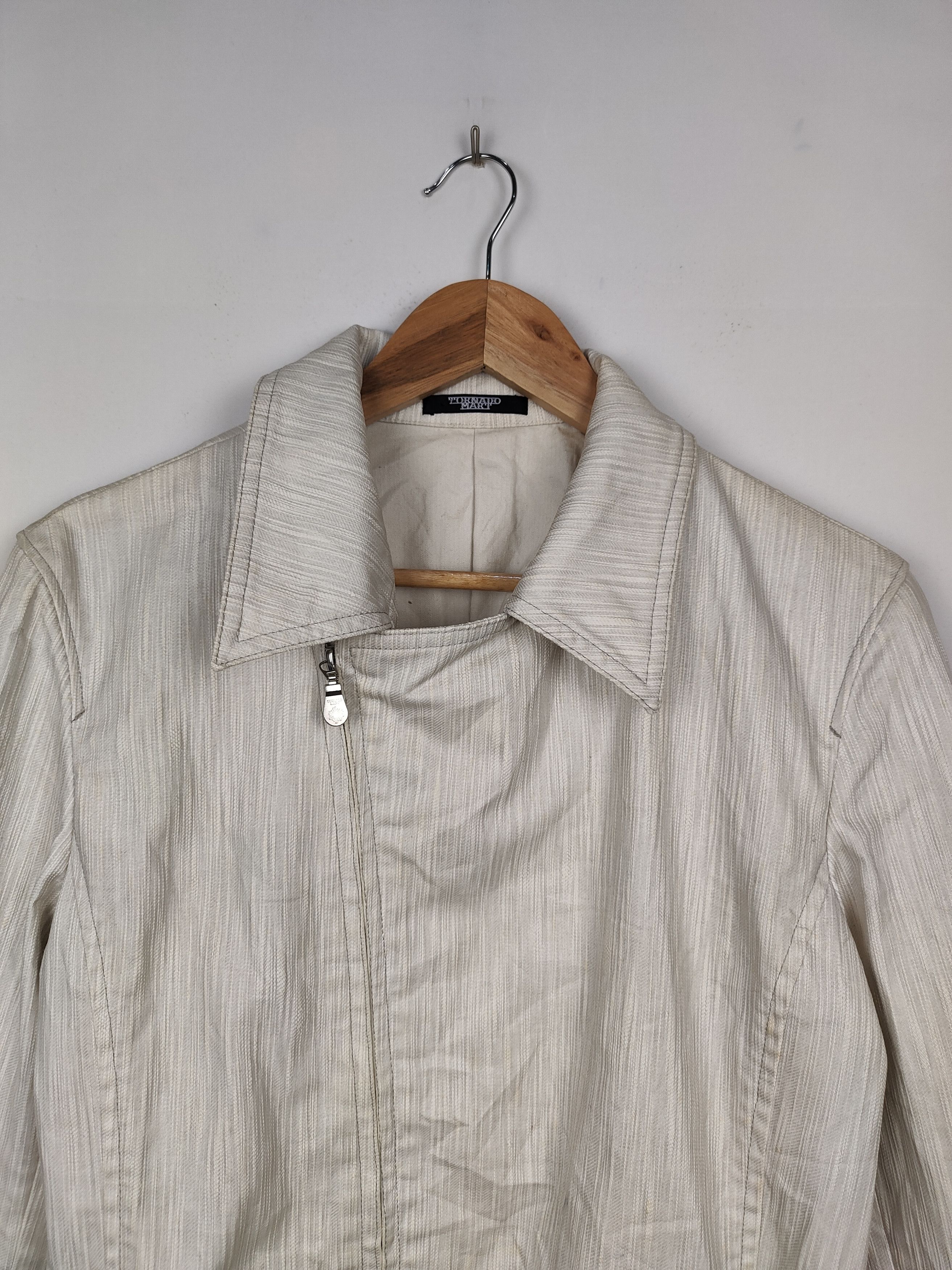 Tornado Mart Tornado Mart Japan Belted Zipper Jacket Size US M / EU 48-50 / 2 - 2 Thumbnail