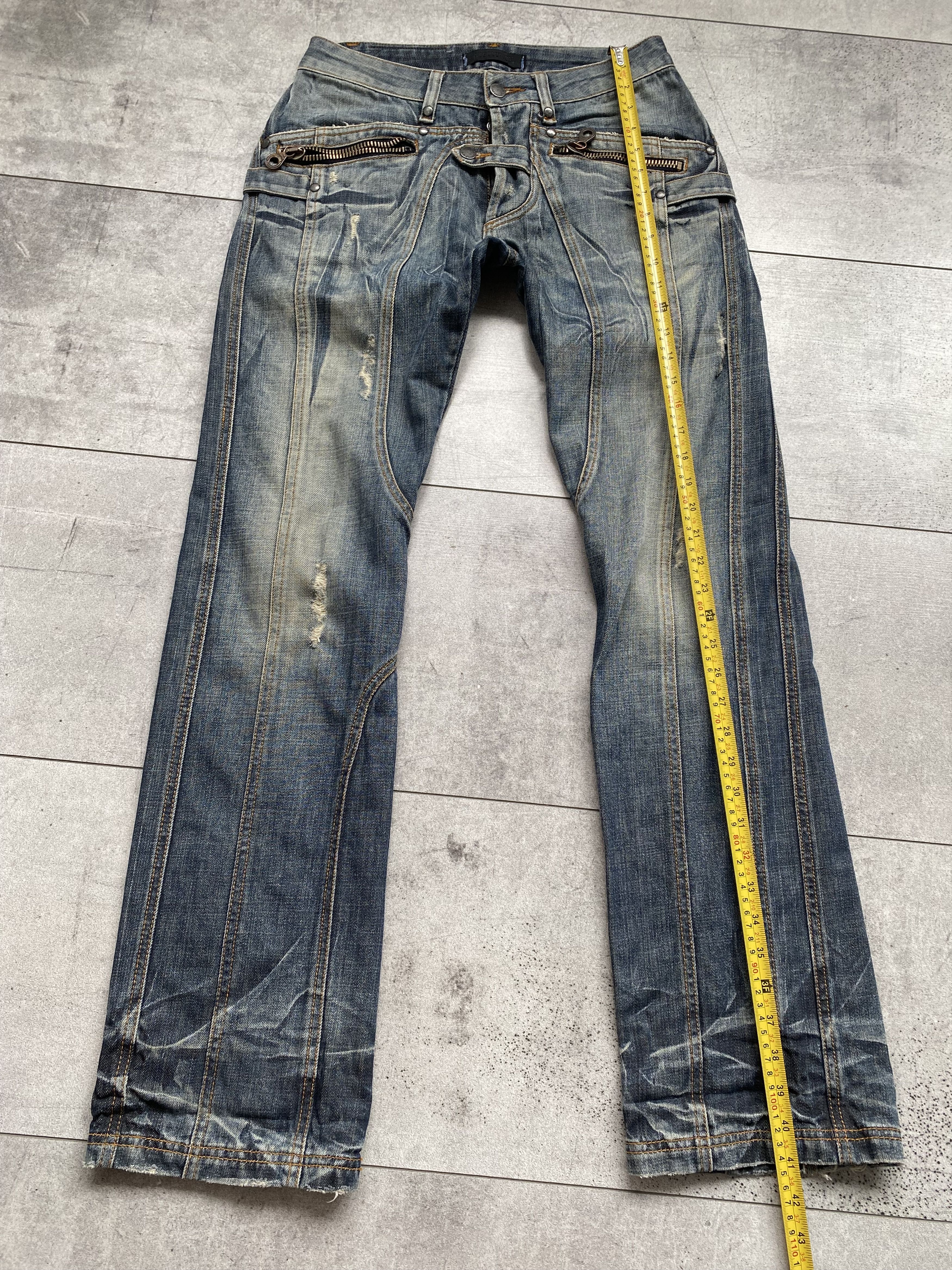Absolut Joy Vintage Y2K Absolut JOY Damage Jeans Size US 29 - 16 Thumbnail