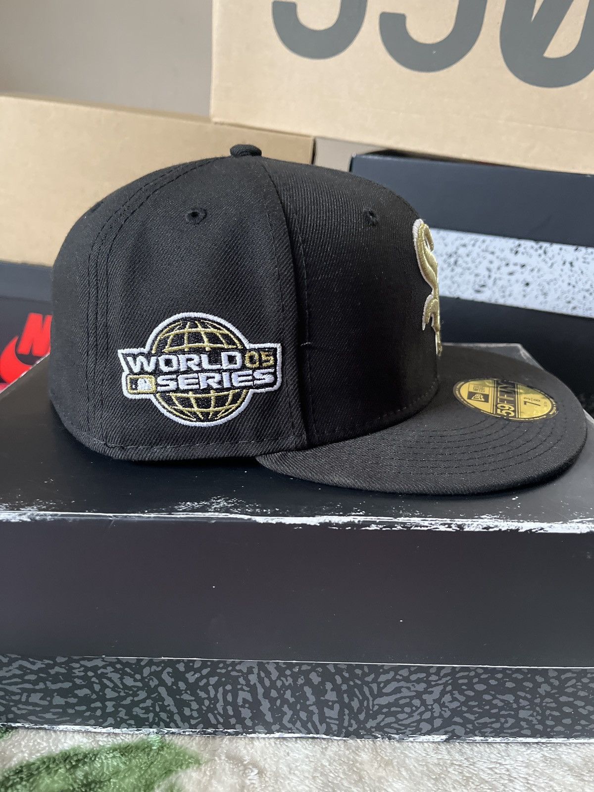 New Era New Era cap 🧢 Chicago white Sox world 0/5 series Size ONE SIZE - 4 Thumbnail