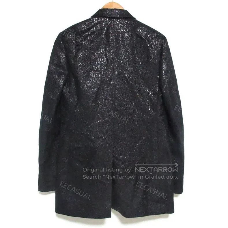 Dries Van Noten Dries Van Noten Black Wool Silk Blazer. Size US XS / EU 42 / 0 - 2 Thumbnail