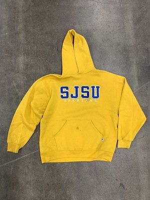 Vintage Crewneck SJSU Spartand Hoodie 90s San Jose State University Vintage Sweatshirt Size L