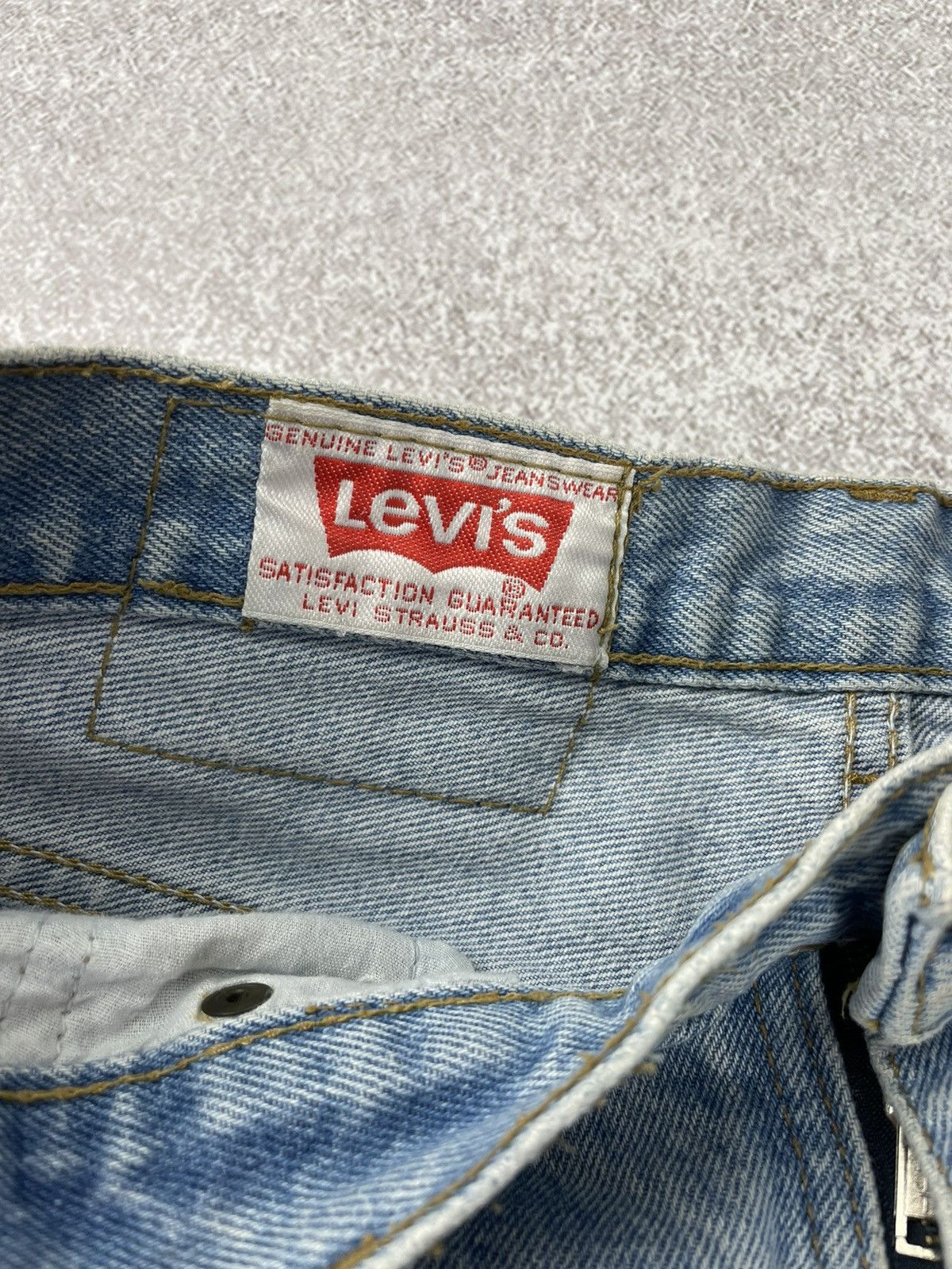 Levi's × Levi's Vintage Clothing Vintage Levis 501 Distressed Faded Blue Jeans Very Rare Size US 30 / EU 46 - 8 Thumbnail