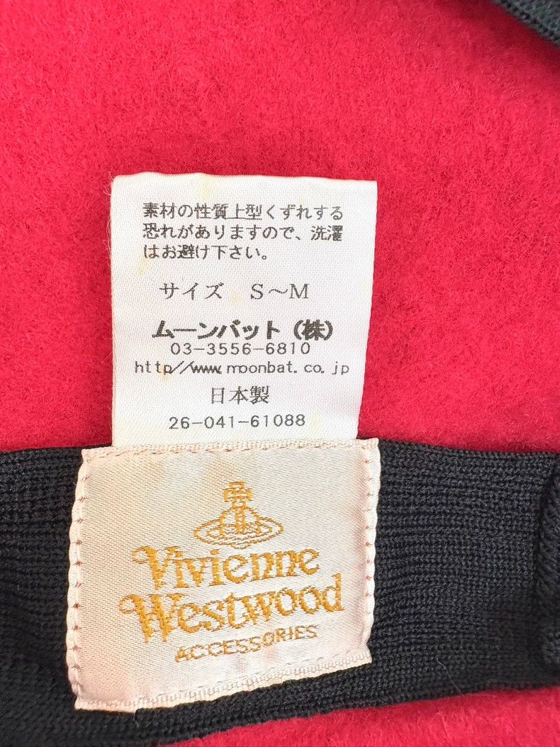 Vivienne Westwood Vivienne Westwood Red Saturn riveted berets Size ONE SIZE - 4 Thumbnail