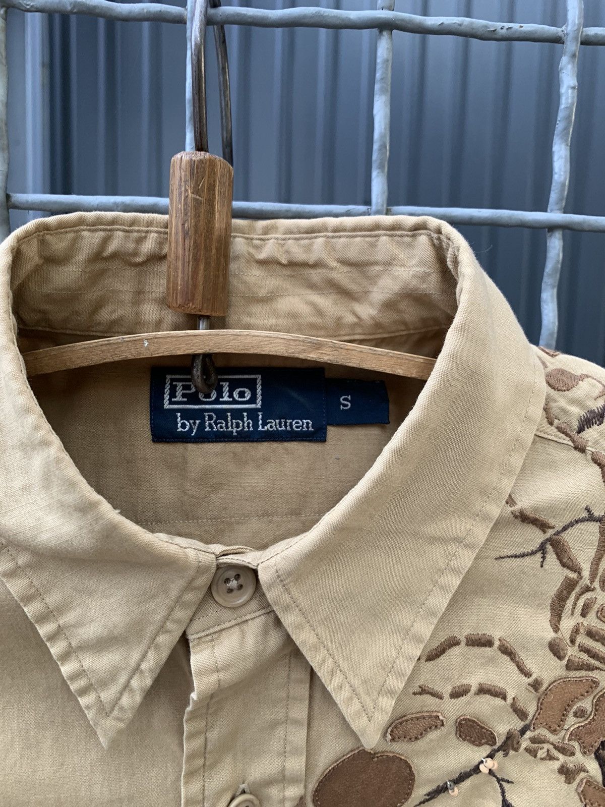 Ralph Lauren Vintage Polo Ralph Lauren Skorpion Military Shirt Size US S / EU 44-46 / 1 - 2 Thumbnail