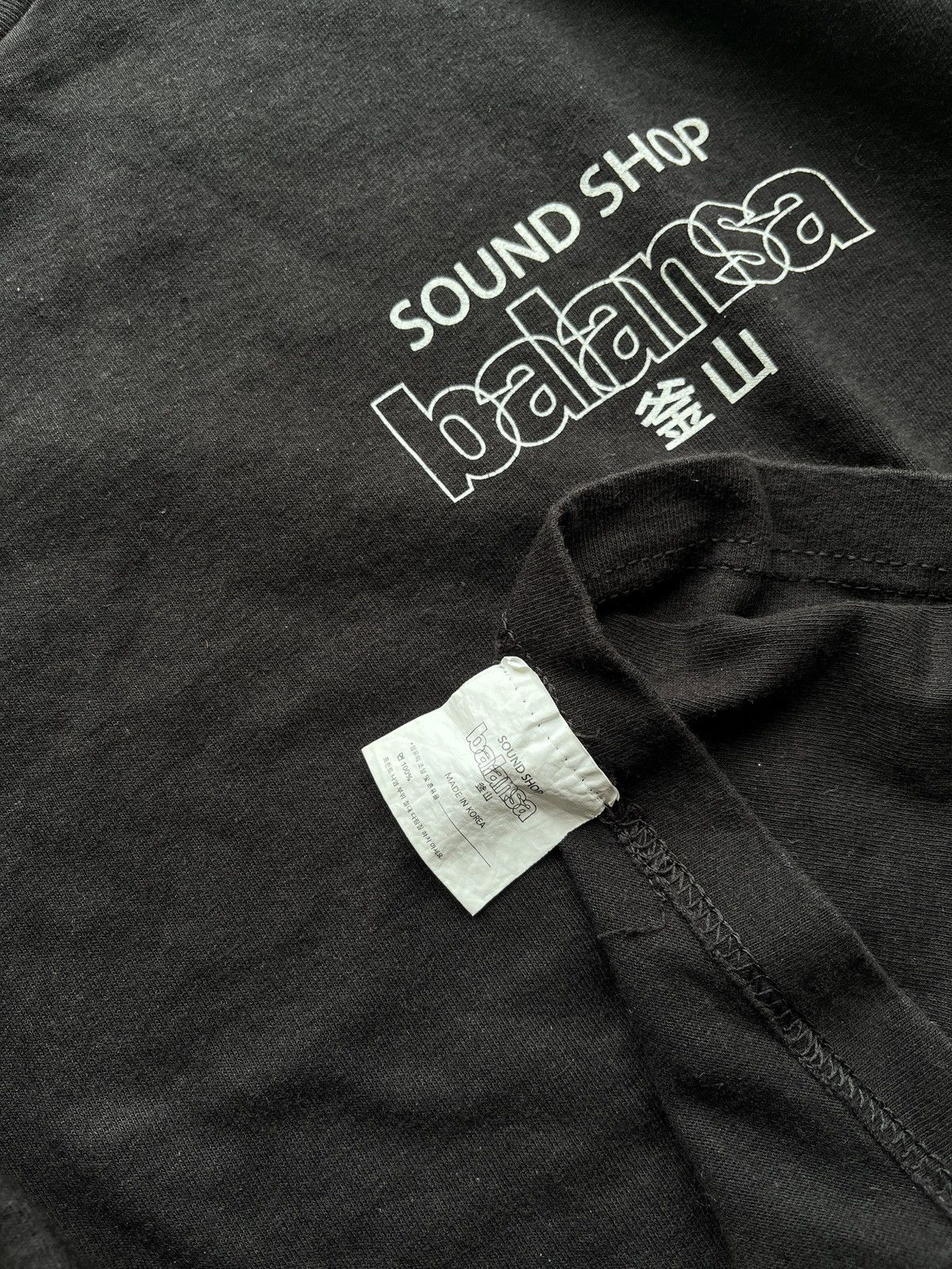 Other sound shop balansa tee black Size US L / EU 52-54 / 3 - 5 Thumbnail