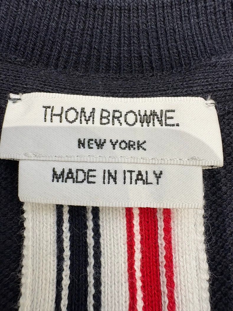 Thom Browne Thom Browne Blue and grey short sleeves Size US XS / EU 42 / 0 - 6 Thumbnail