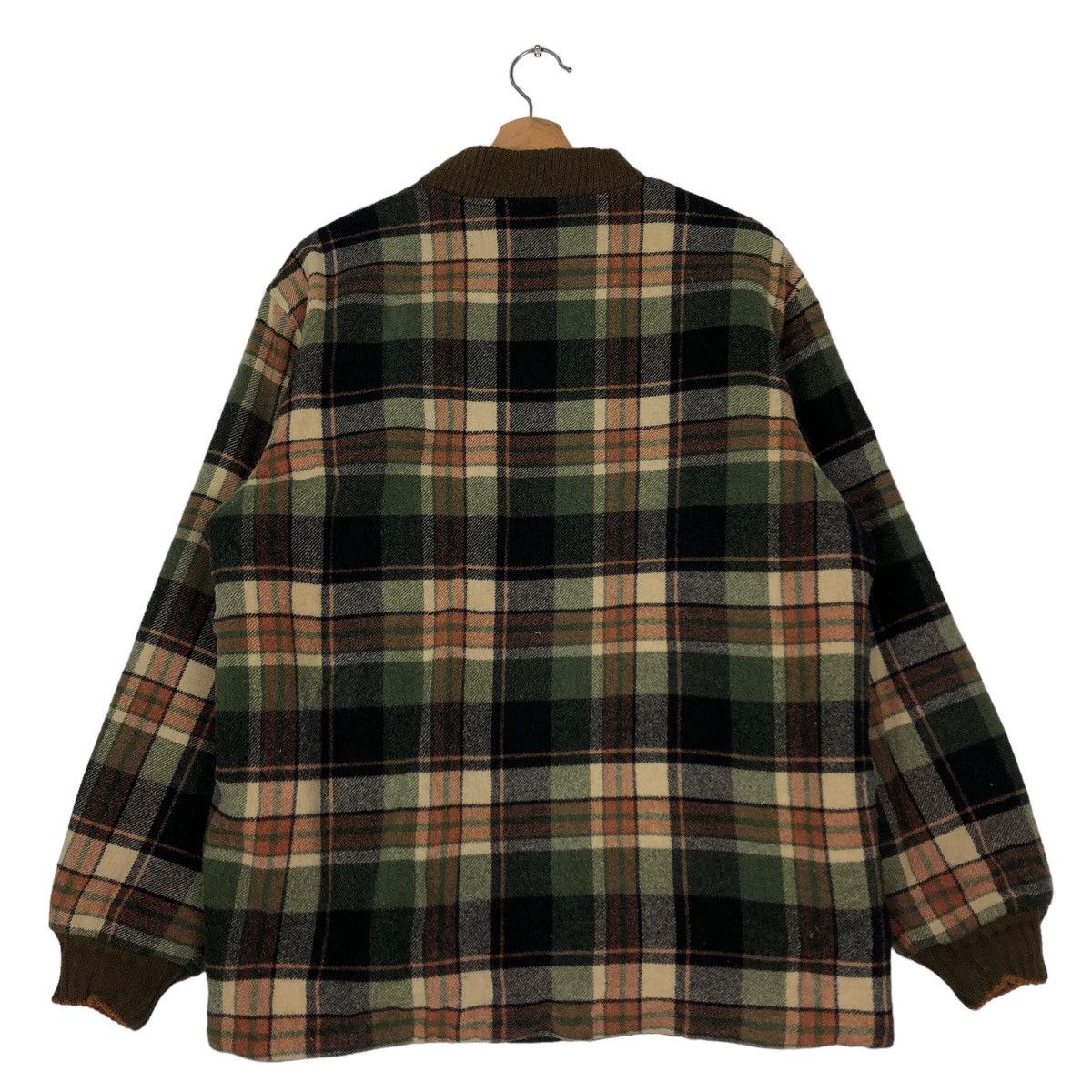 Beauty Beast 🔥90’s Vtg Flannel Wool Jacket Tartan Design Issey Miyake Size US L / EU 52-54 / 3 - 8 Thumbnail