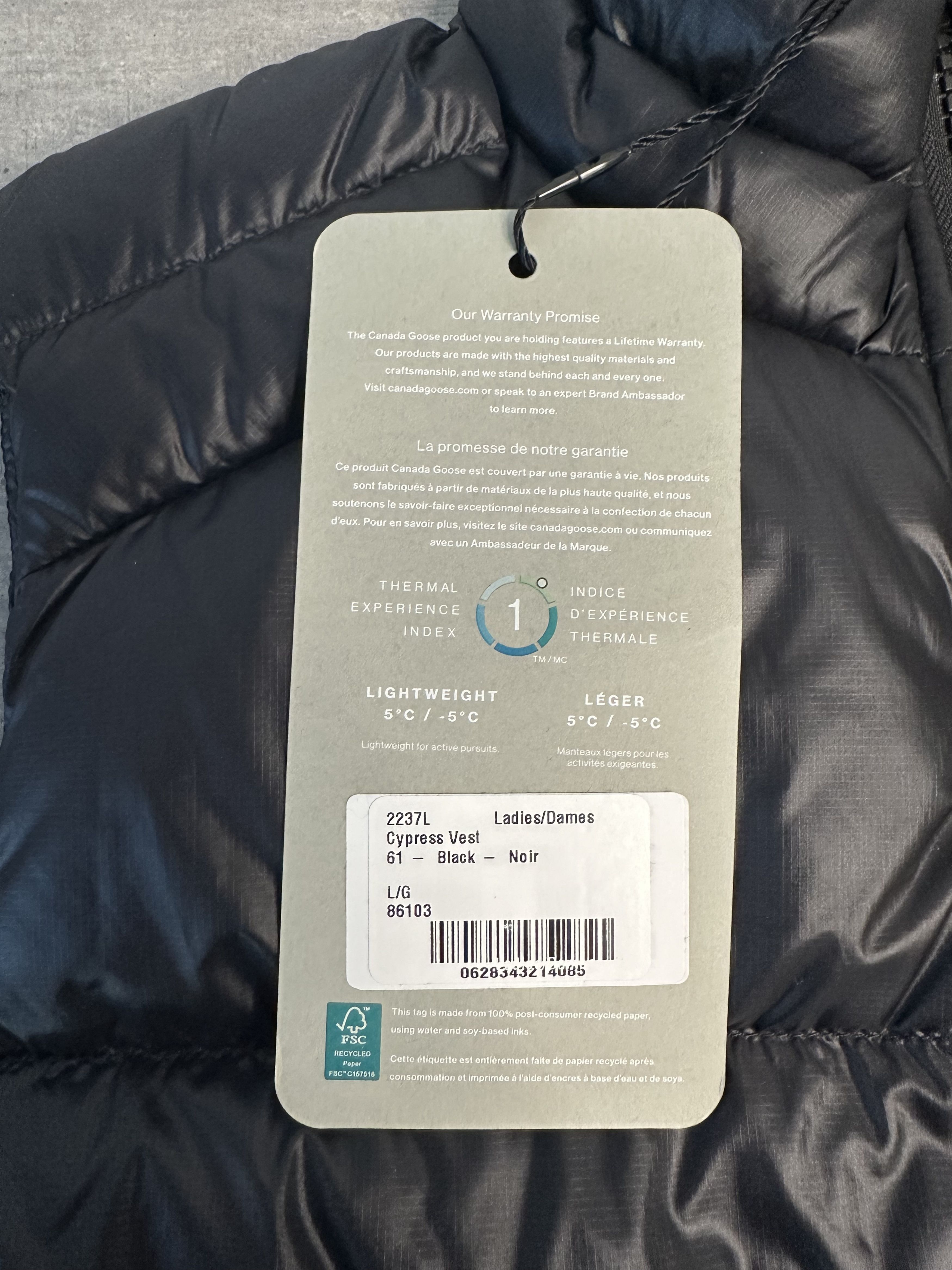 Canada Goose Canada Goose Cypress Gilet Size L / US 10 / IT 46 - 5 Thumbnail
