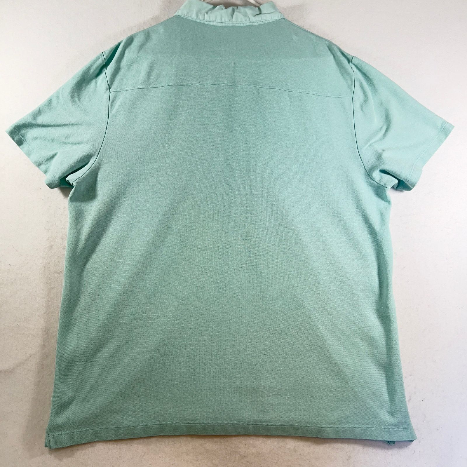 Calvin Klein Calvin Klein Polo Shirt Men XXL Cotton Mint Green Pockets Size US XXL / EU 58 / 5 - 5 Thumbnail