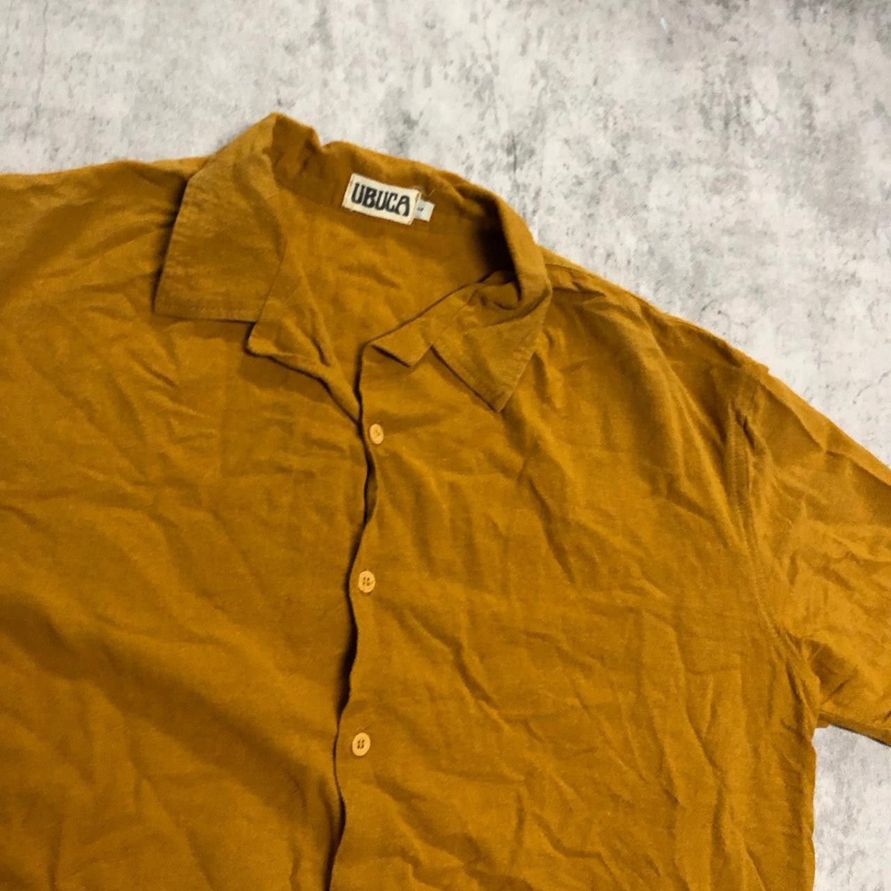 Other Mustard yellow Ubica button-up shirt Size US L / EU 52-54 / 3 - 2 Thumbnail