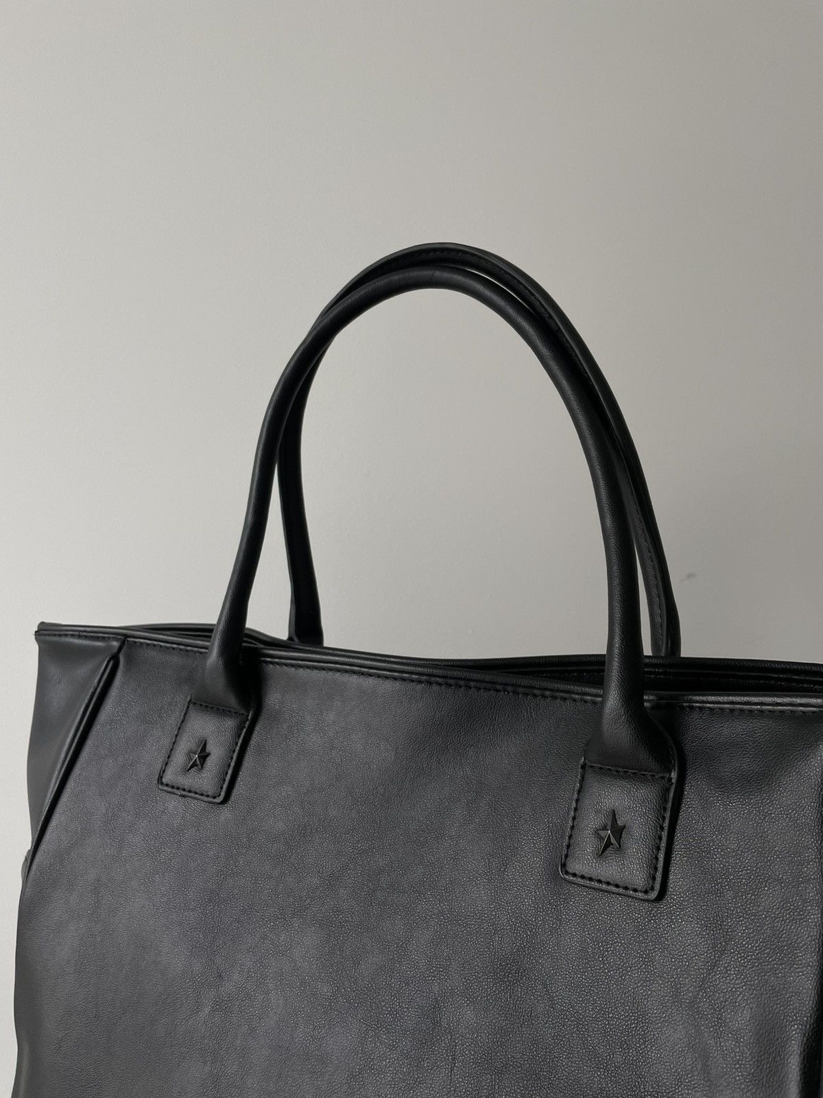 Thierry Mugler Thierry Mugler Leather Black Tote Bag Size ONE SIZE - 3 Thumbnail