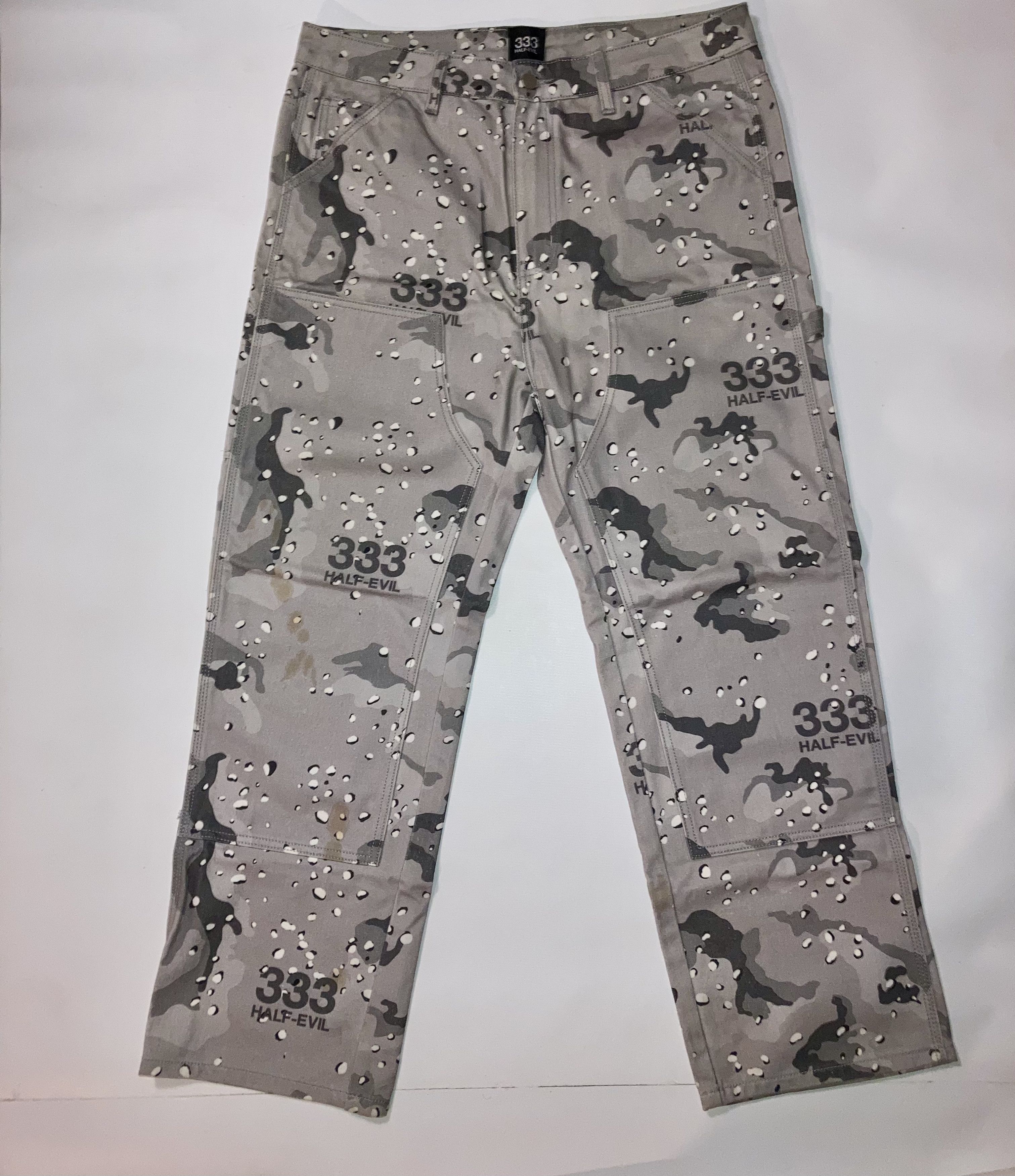 Half Evil Half Evil Camo Grey Work Pant Size US 38 / EU 54 - 1 Thumbnail