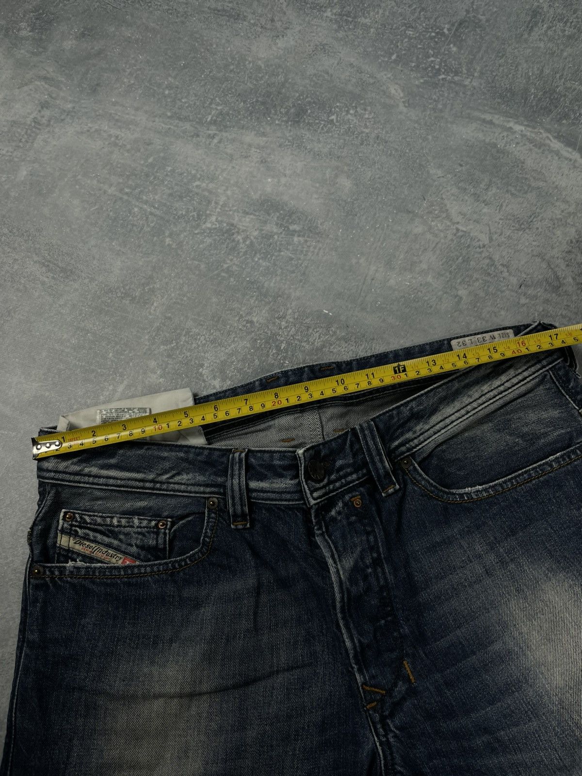 Diesel Crazy baggy Diesel Safado faded denim jeans Size US 33 - 12 Thumbnail