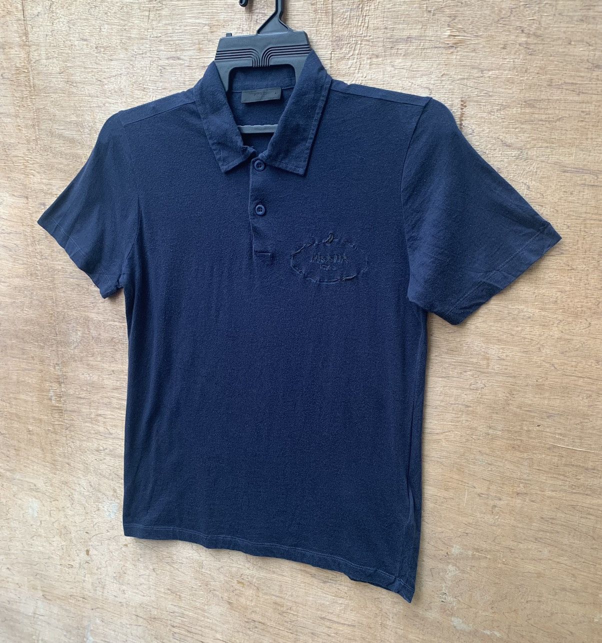 Prada Prada Milano Embroidered Polo Shirt Size US S / EU 44-46 / 1 - 3 Thumbnail
