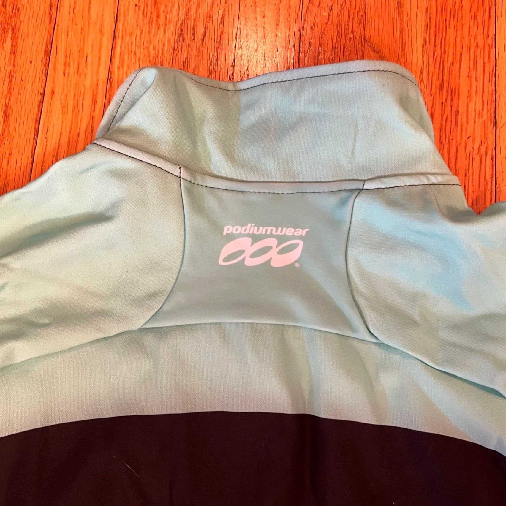 Vintage VINTAGE Podium Wear Jacket Womens XXS Team Performance Running Black Green Size XXS / US 00 / IT 34 - 4 Thumbnail