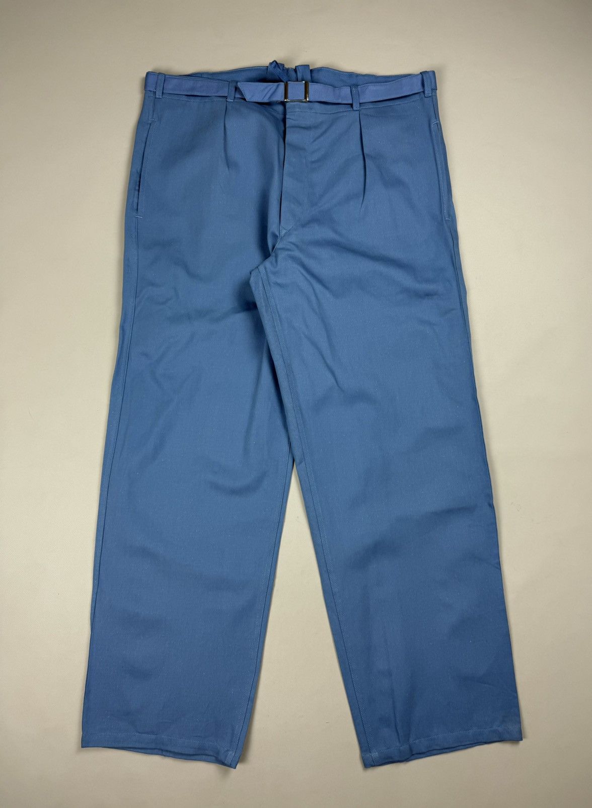 Le Laboureur Vintage German Air Force Military Fatigue Pants Trousers Size US 39 - 1 Thumbnail
