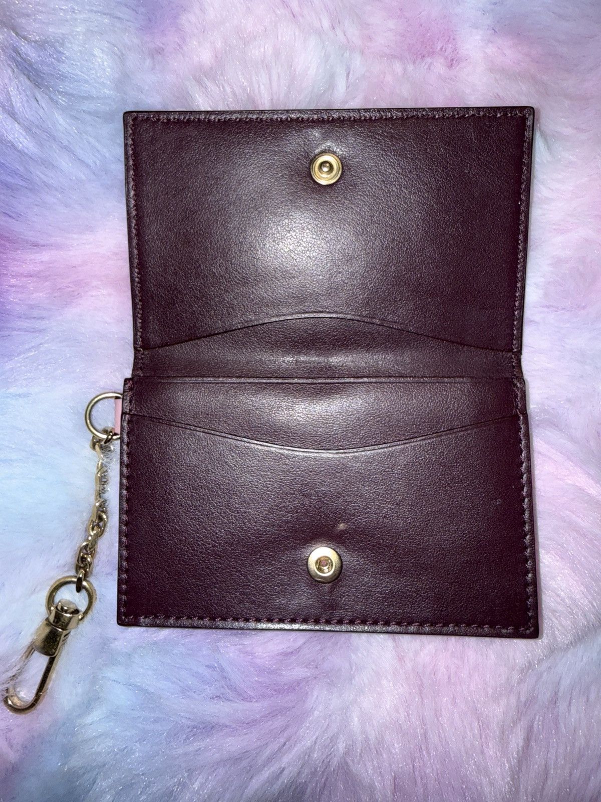 Versace Versace Pink Cardholder with Chain Size ONE SIZE - 3 Thumbnail