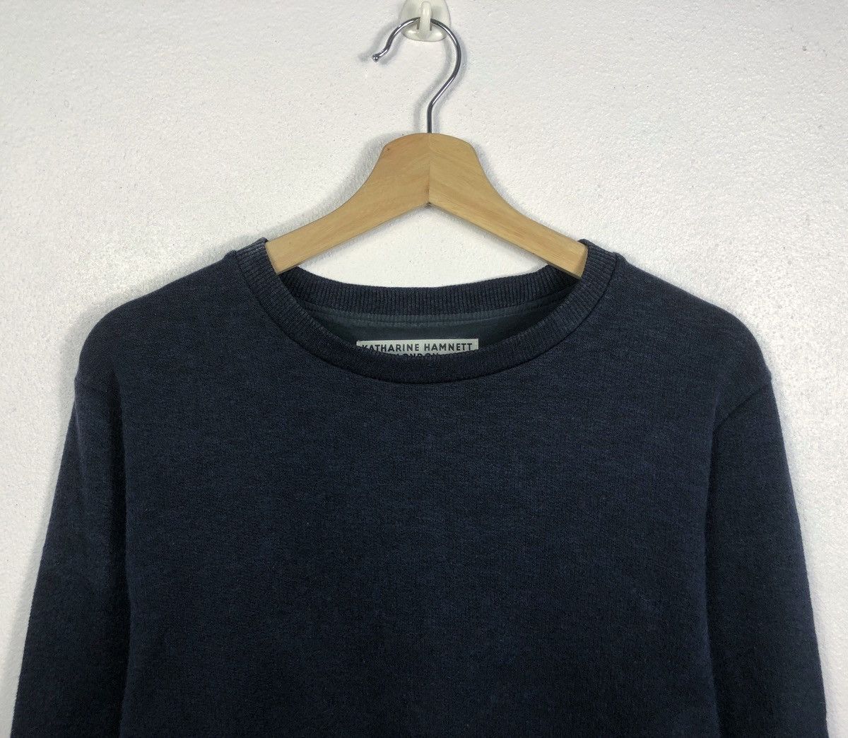 Katharine Hamnett London × Vintage Rare Vintage Katharine Hamnett London Pullover Size US M / EU 48-50 / 2 - 2 Thumbnail
