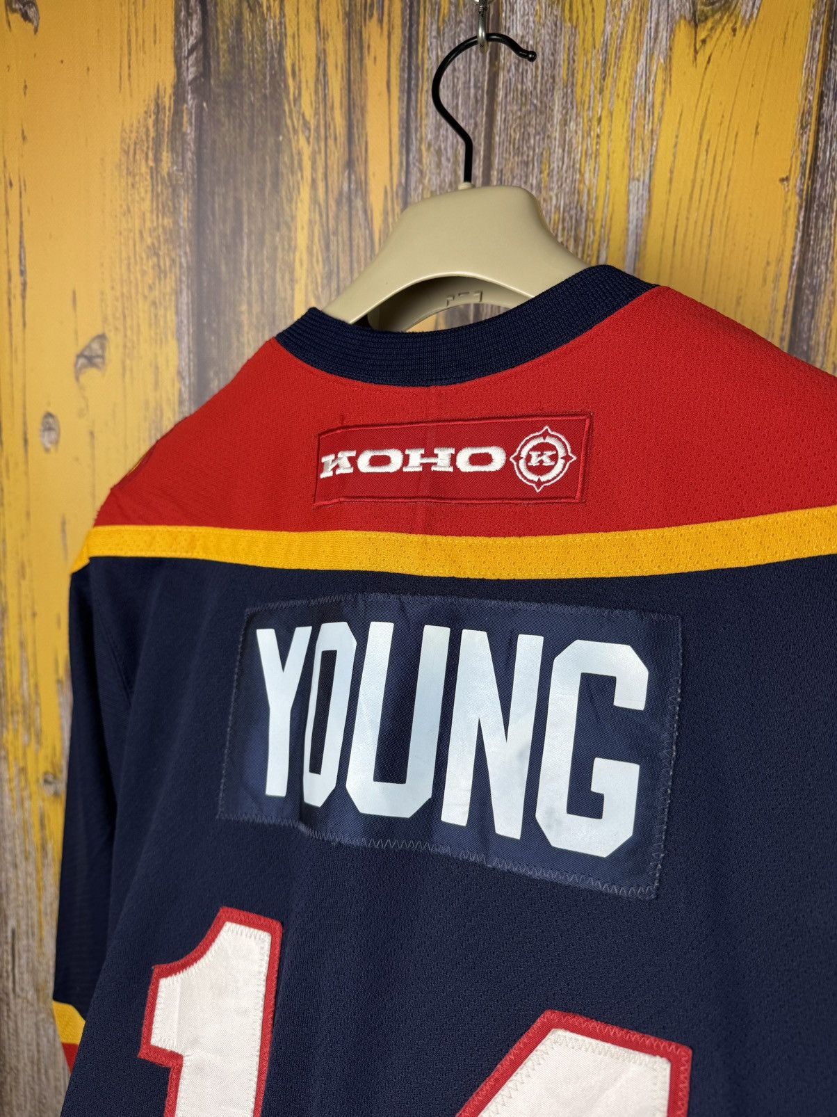 Koho KONO Florida Panthers Broken Stick #14 Hockey T-shirt Size US M / EU 48-50 / 2 - 13 Thumbnail